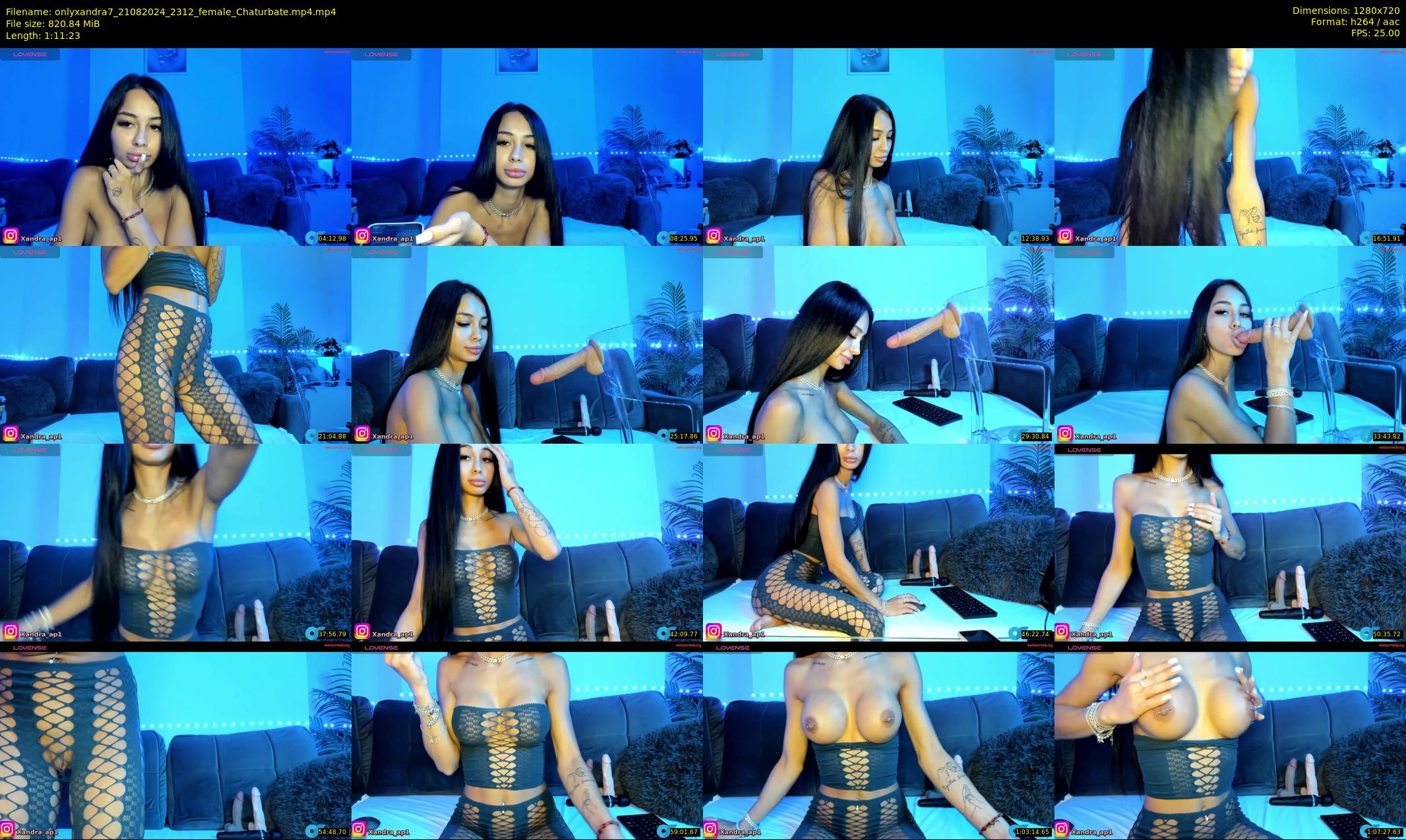 onlyxandra7 — 72 minute Chaturbate female cam show recording, 720p, Aug 21, 2024