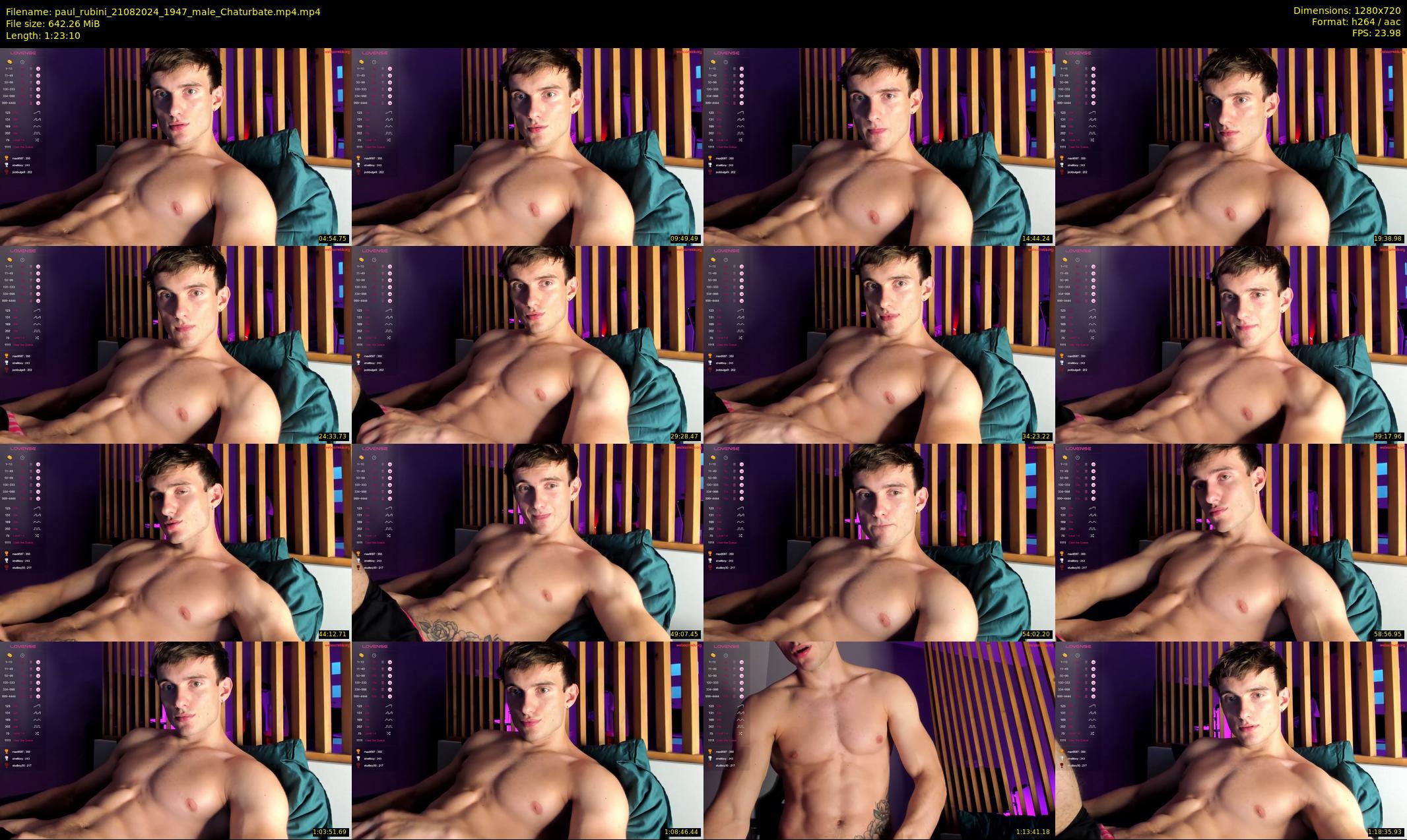 paul_rubini — 84 minute Chaturbate male cam show recording, 720p, Aug 21, 2024