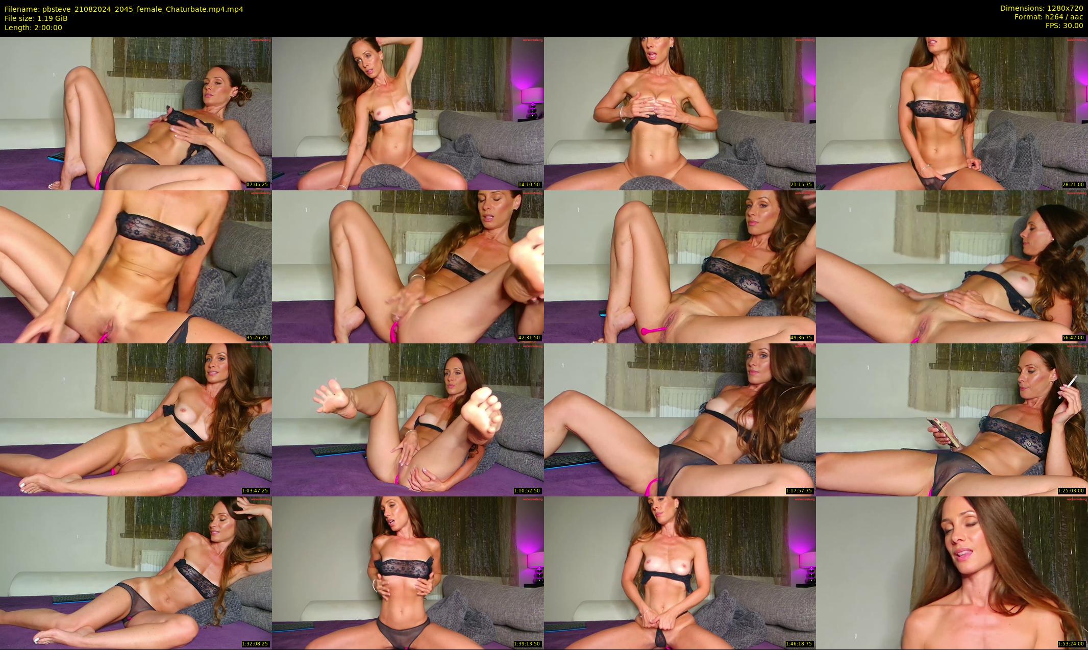 pbsteve — 120 minute Chaturbate couple cam show recording, 720p, Aug 21, 2024
