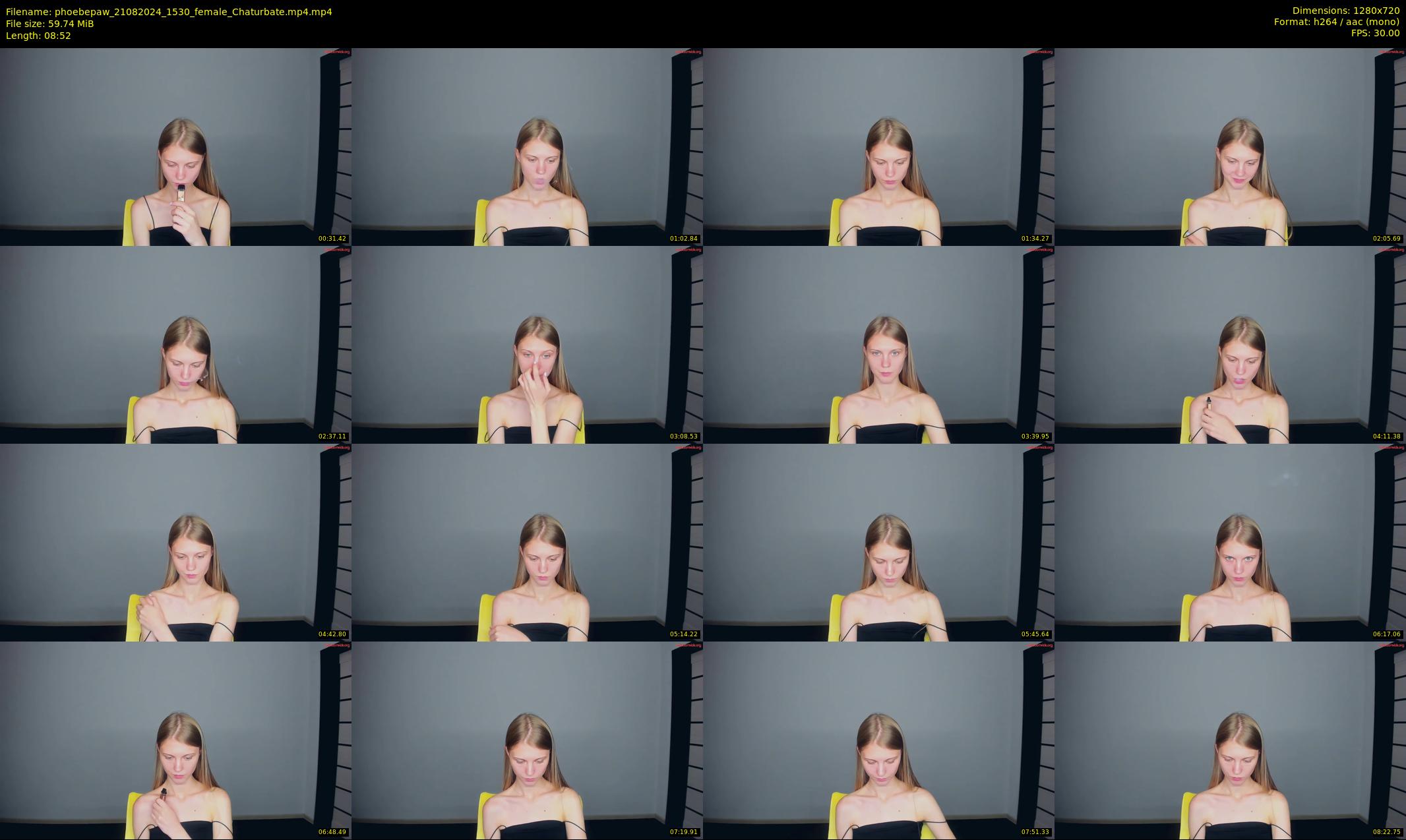 phoebepaw — 9 minute Chaturbate female cam show recording, 720p, Aug 21, 2024