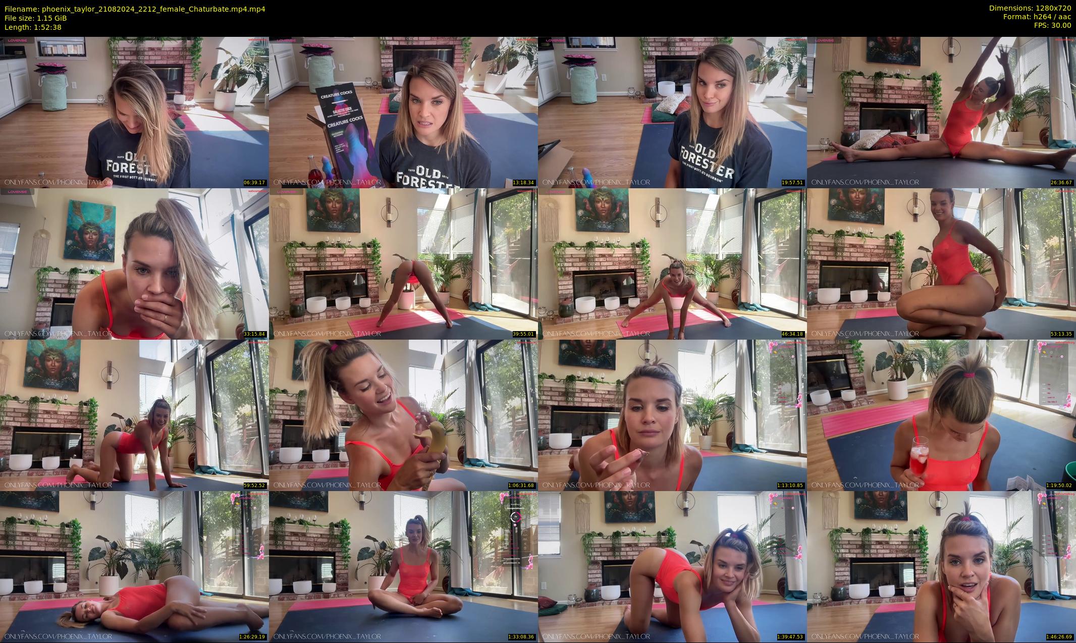 phoenix_taylor — 113 minute Chaturbate female cam show recording, 720p, Aug 21, 2024