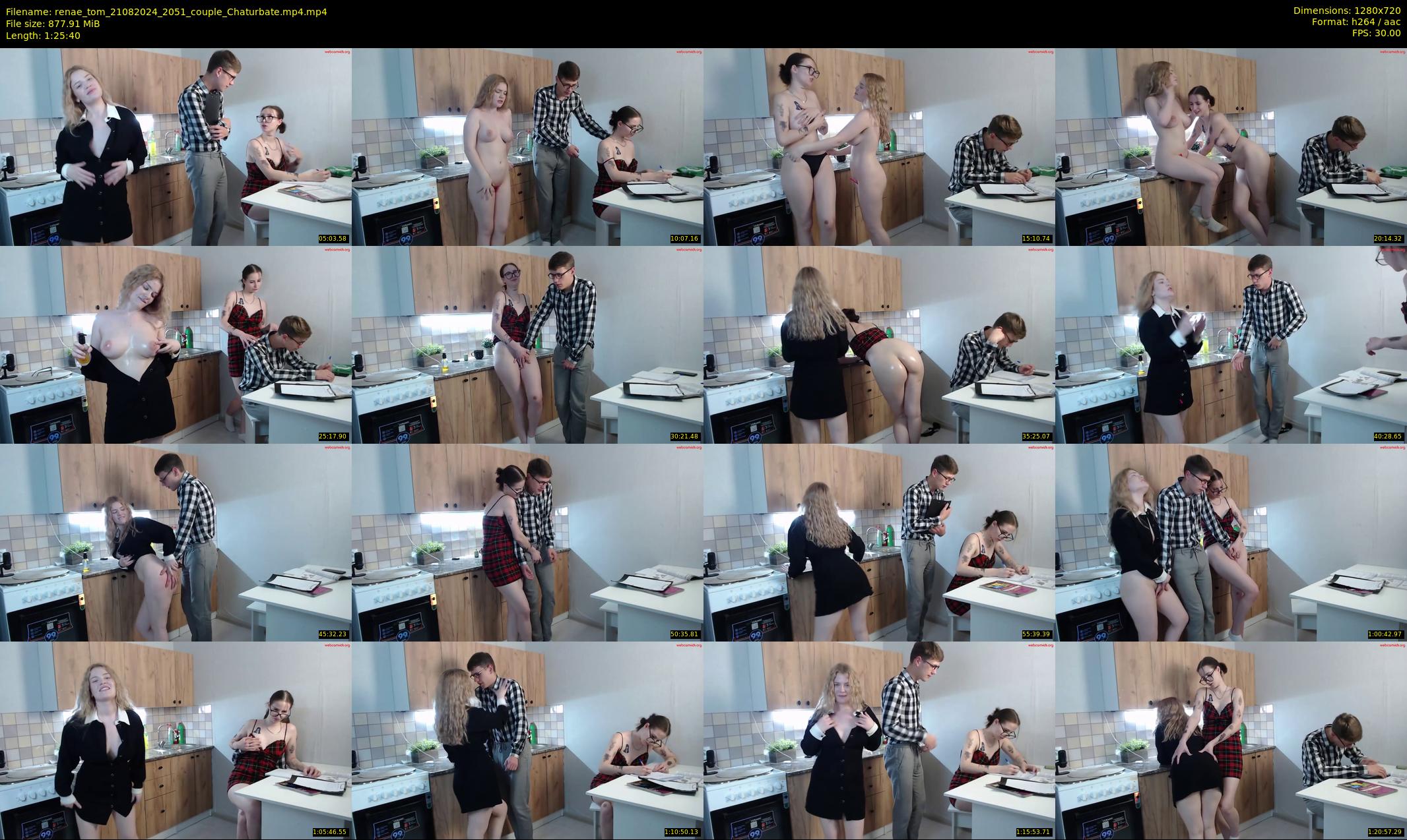 renae_tom — 86 minute Chaturbate couple cam show recording, 720p, Aug 21, 2024