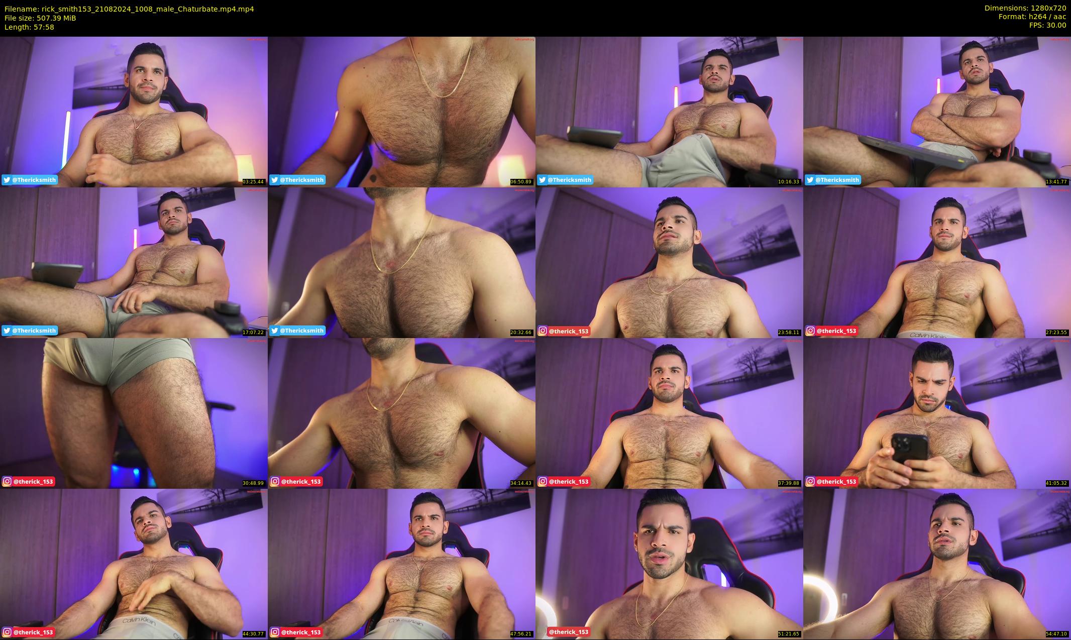 rick_smith153 — 58 minute Chaturbate male cam show recording, 720p, Aug 21, 2024