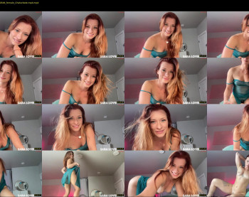 saraloverays — 8 minute Chaturbate female cam show recording, 720p, Aug 22, 2024