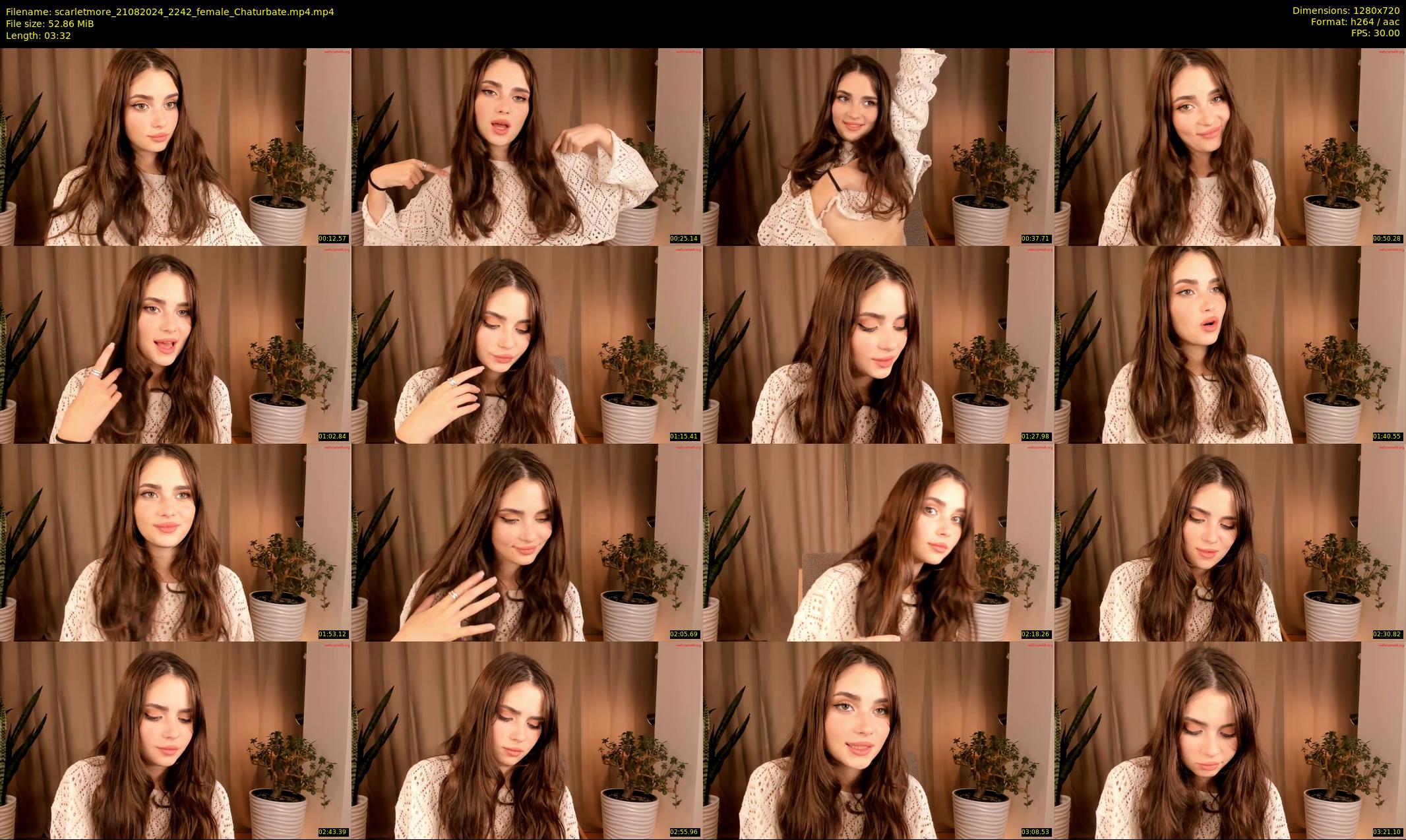 scarletmore — 4 minute Chaturbate female cam show recording, 720p, Aug 21, 2024