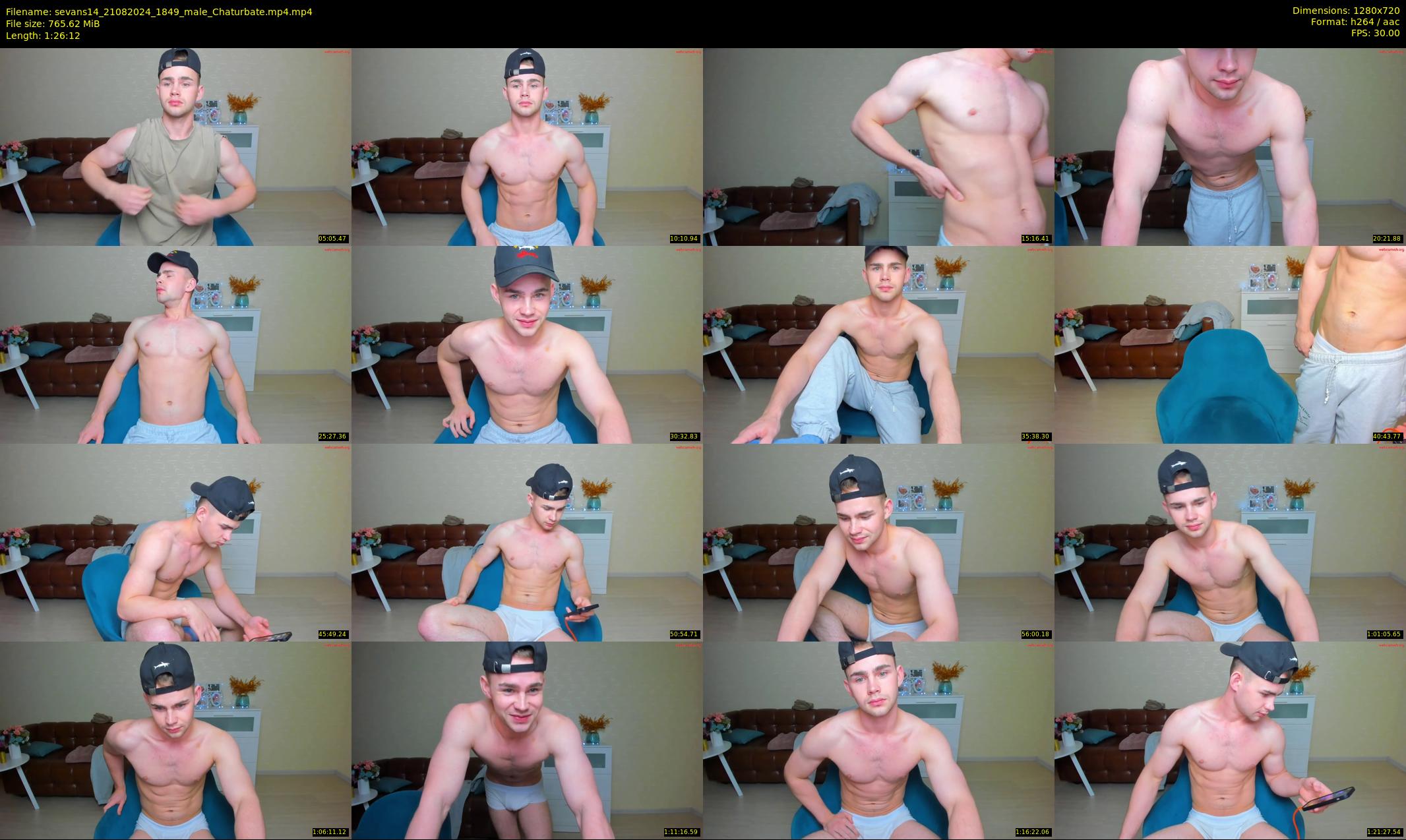 sevans14 — 87 minute Chaturbate male cam show recording, 720p, Aug 21, 2024