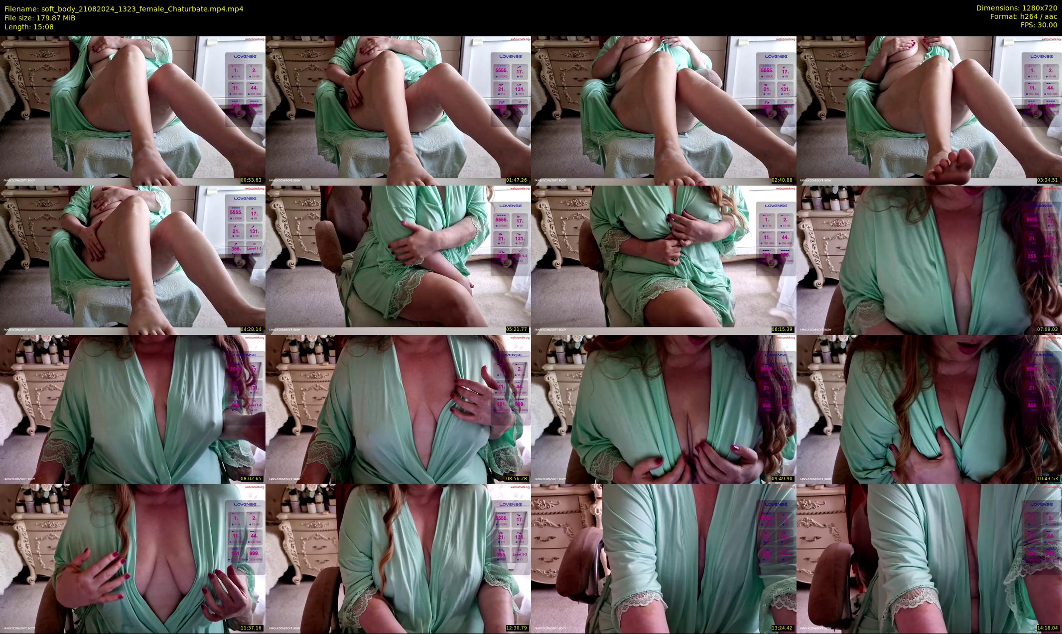 soft_body — 16 minute Chaturbate female cam show recording, 720p, Aug 21, 2024