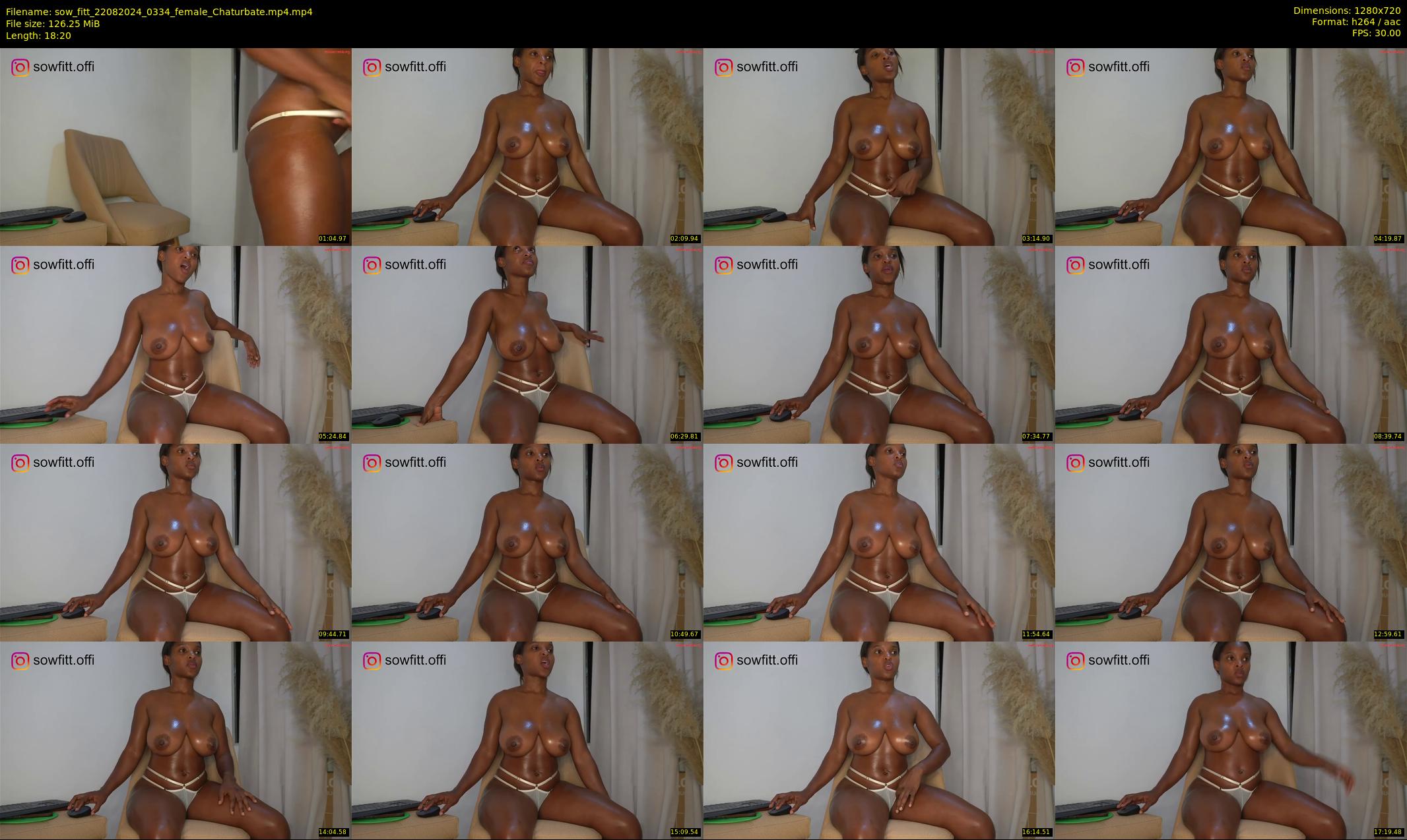sow_fitt — 19 minute Chaturbate female cam show recording, 720p, Aug 22, 2024