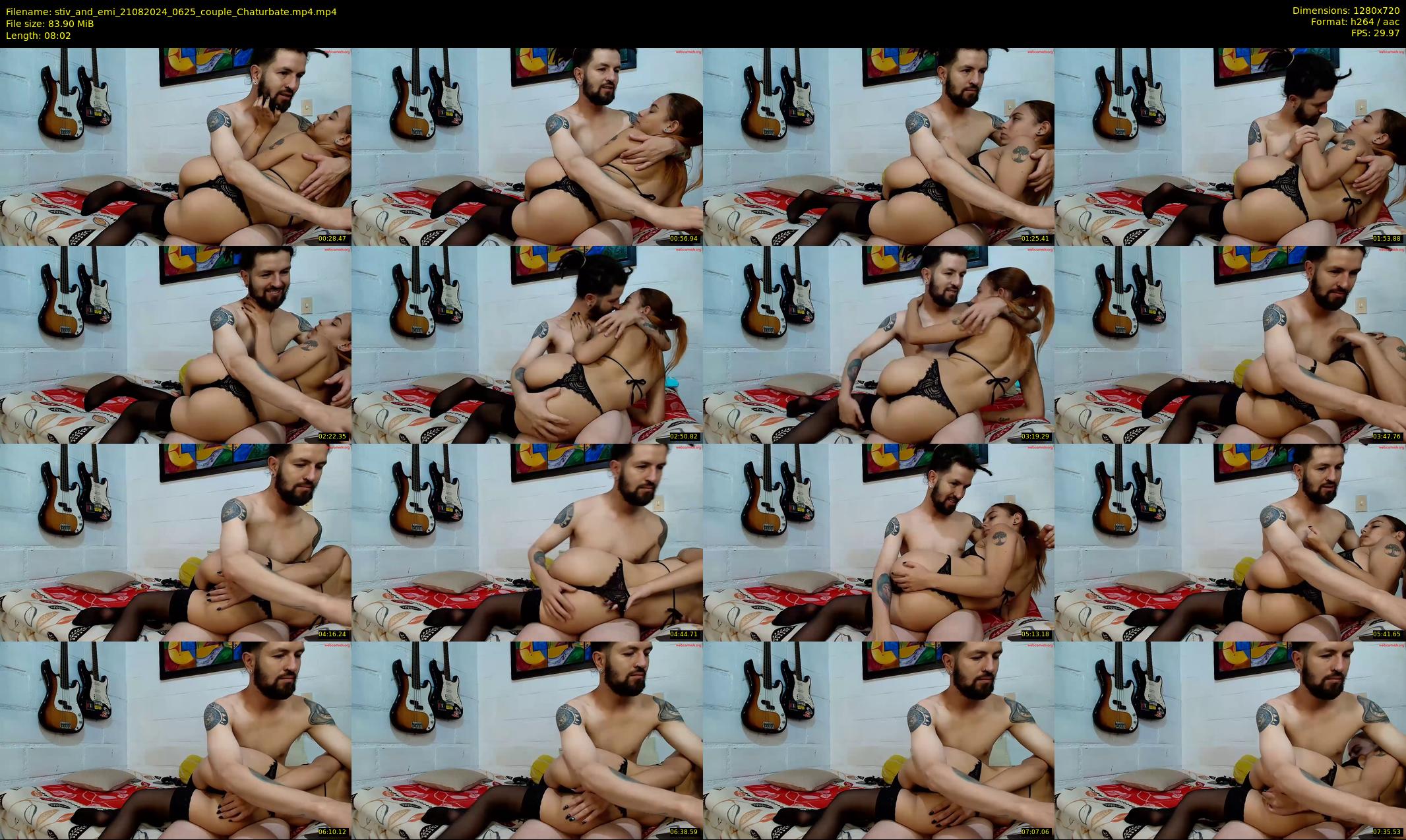 stiv_and_emi — 9 minute Chaturbate couple cam show recording, 720p, Aug 21, 2024