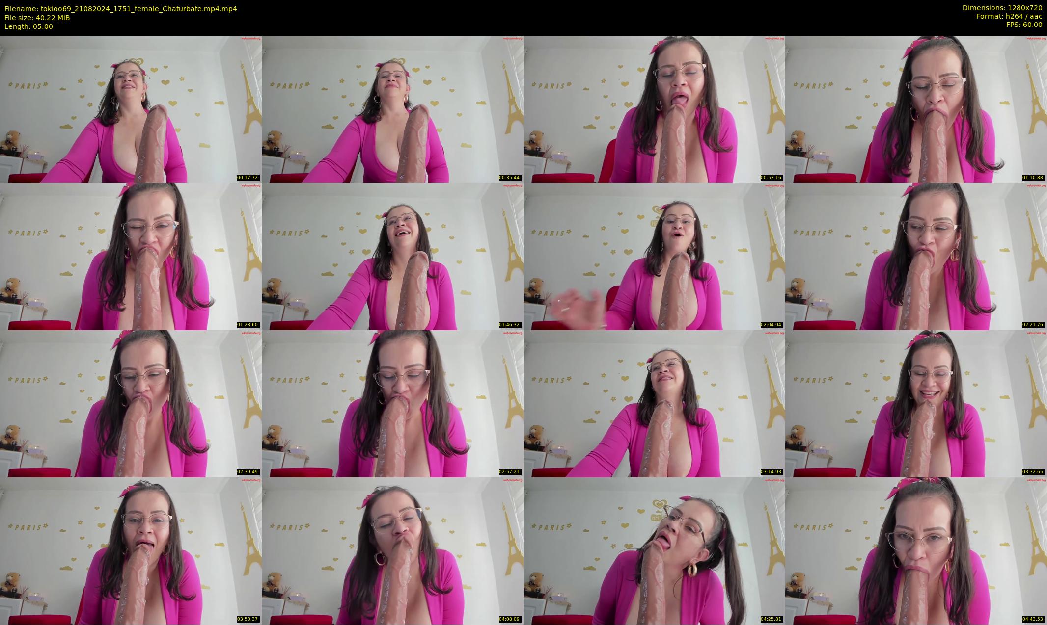 tokioo69 — 5 minute Chaturbate female cam show recording, 720p, Aug 21, 2024