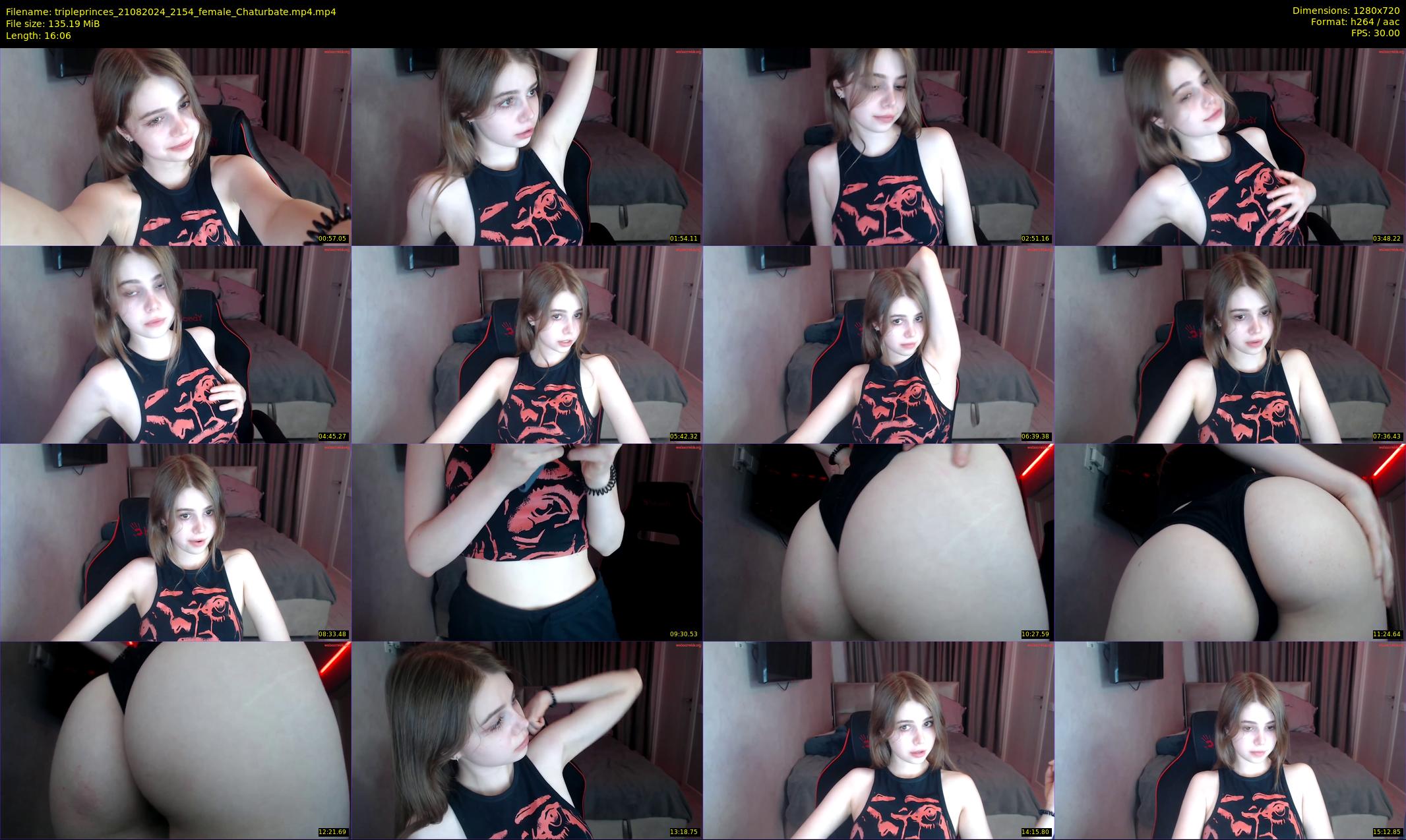 tripleprinces — 17 minute Chaturbate female cam show recording, 720p, Aug 21, 2024