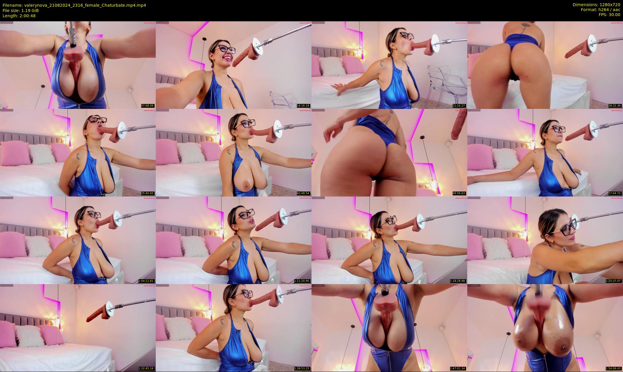 valerynova — 121 minute Chaturbate female cam show recording, 720p, Aug 21, 2024