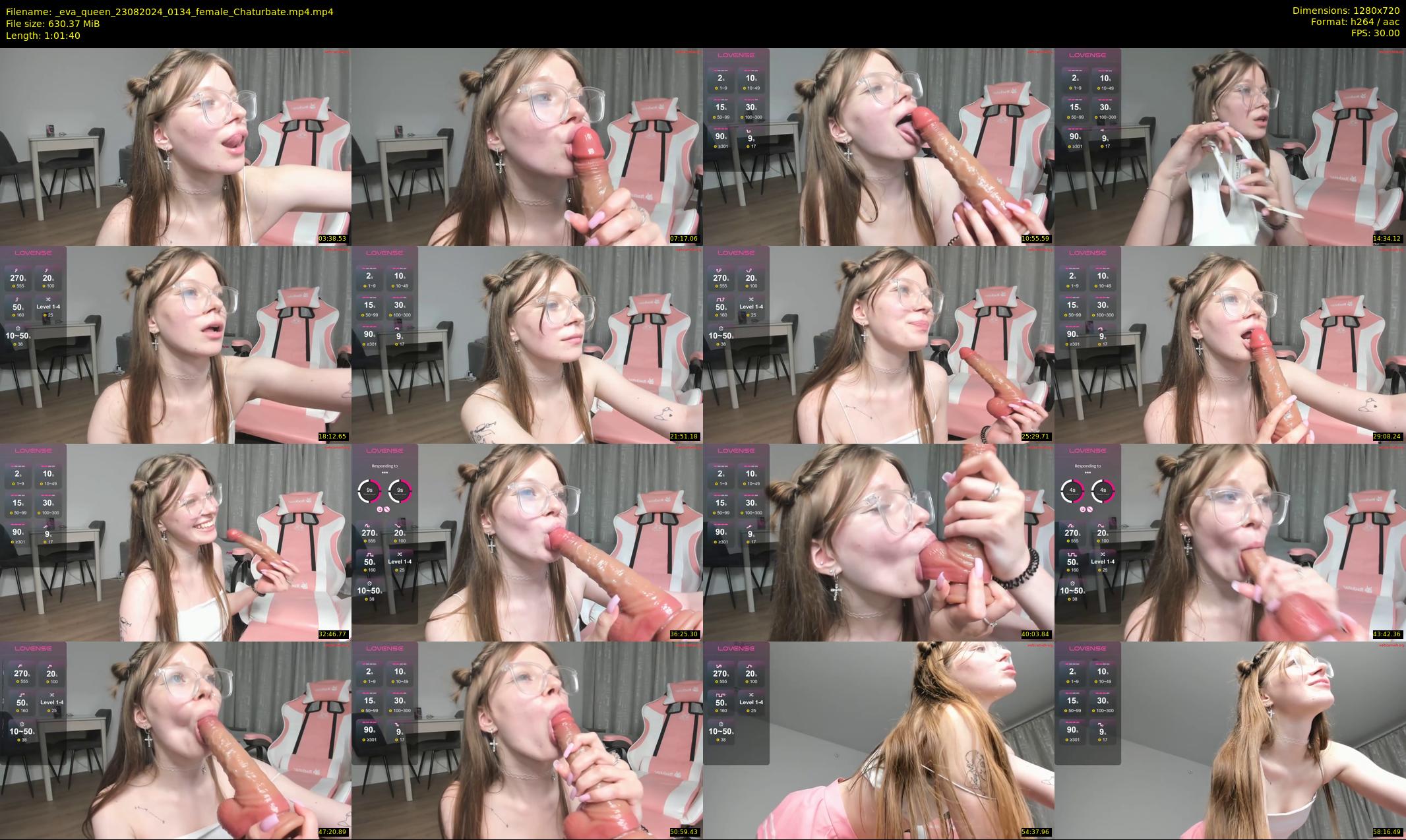 _eva_queen — 62 minute Chaturbate female cam show recording, 720p, Aug 23, 2024