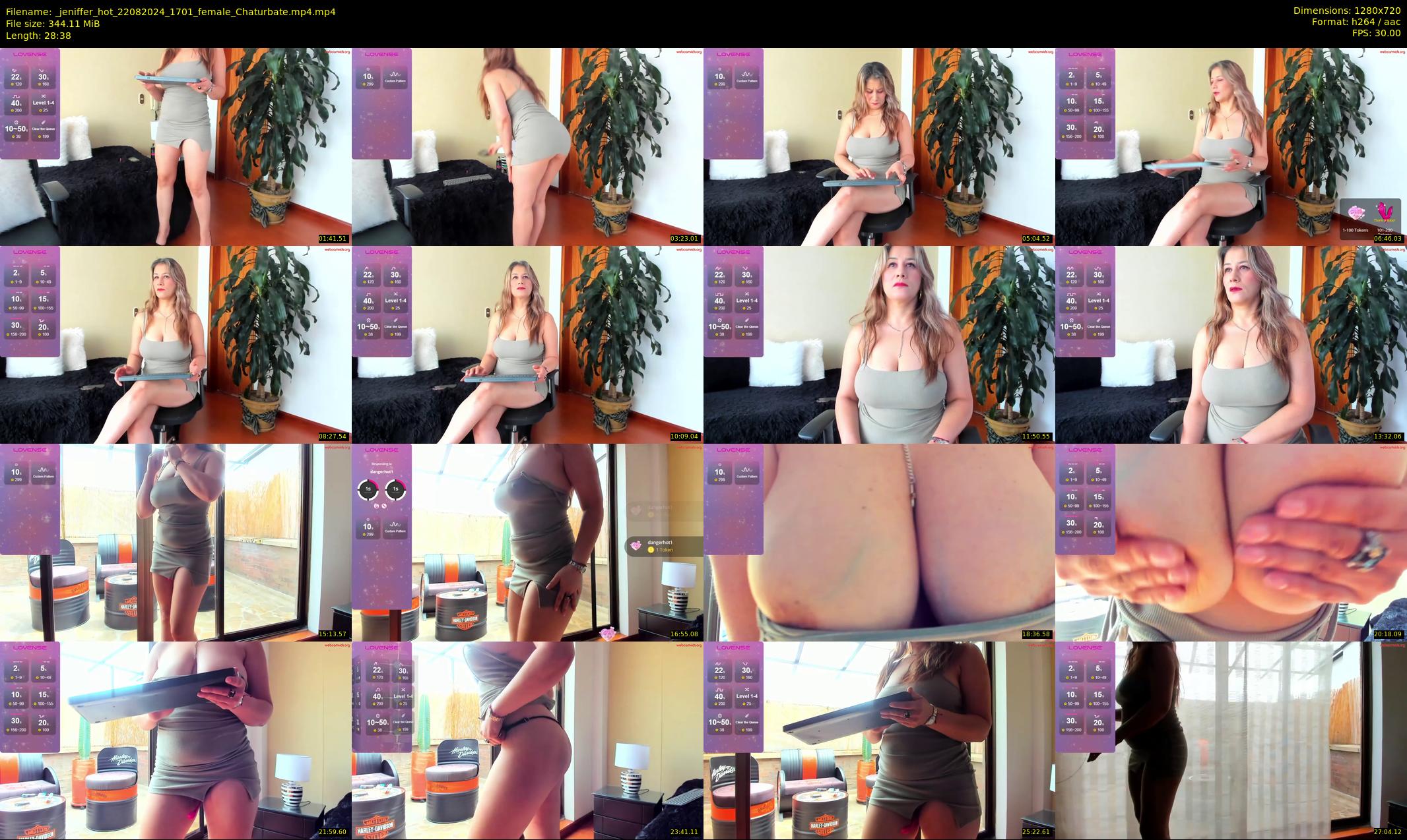 _jeniffer_hot — 29 minute Chaturbate female cam show recording, 720p, Aug 22, 2024