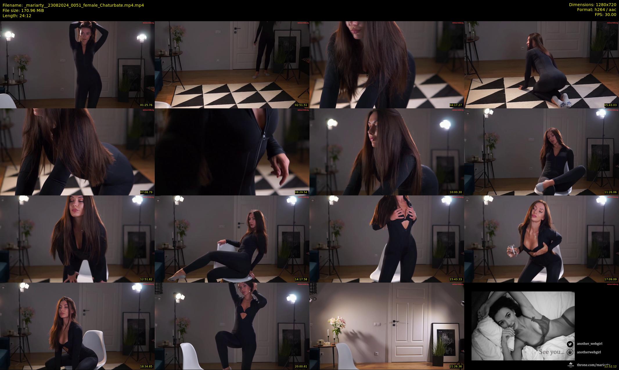 _mariarty_ — 25 minute Chaturbate female cam show recording, 720p, Aug 23, 2024