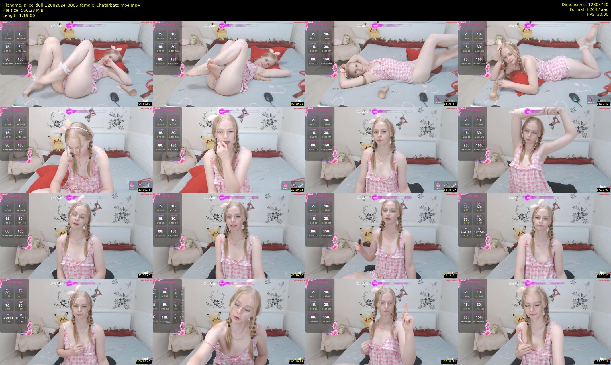 alice_d0ll — 79 minute Chaturbate female cam show recording, 720p, Aug 22, 2024
