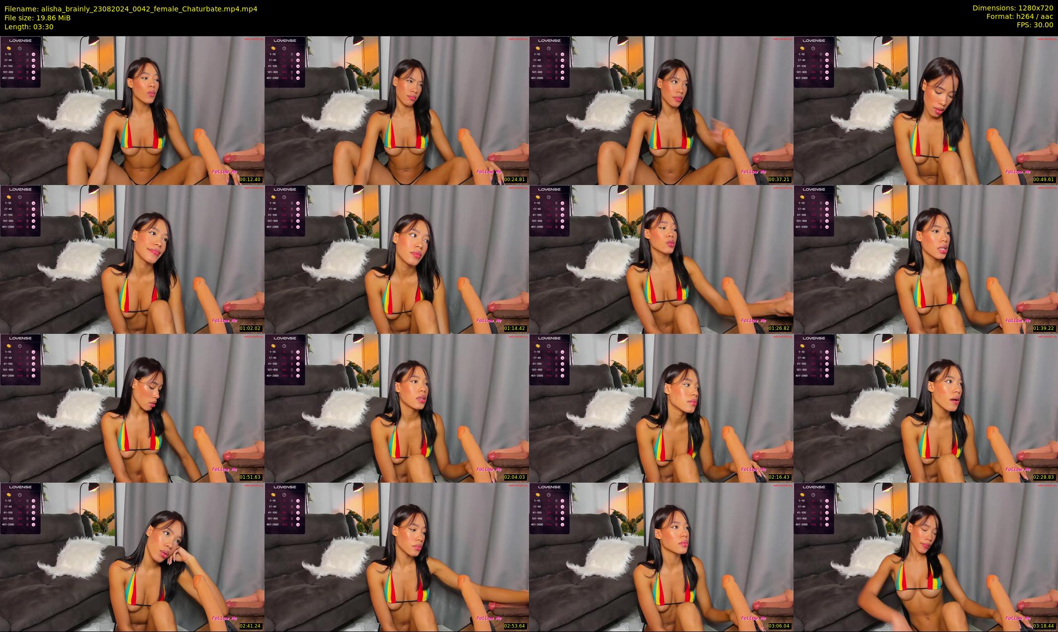 alisha_brainly — 4 minute Chaturbate female cam show recording, 720p, Aug 23, 2024