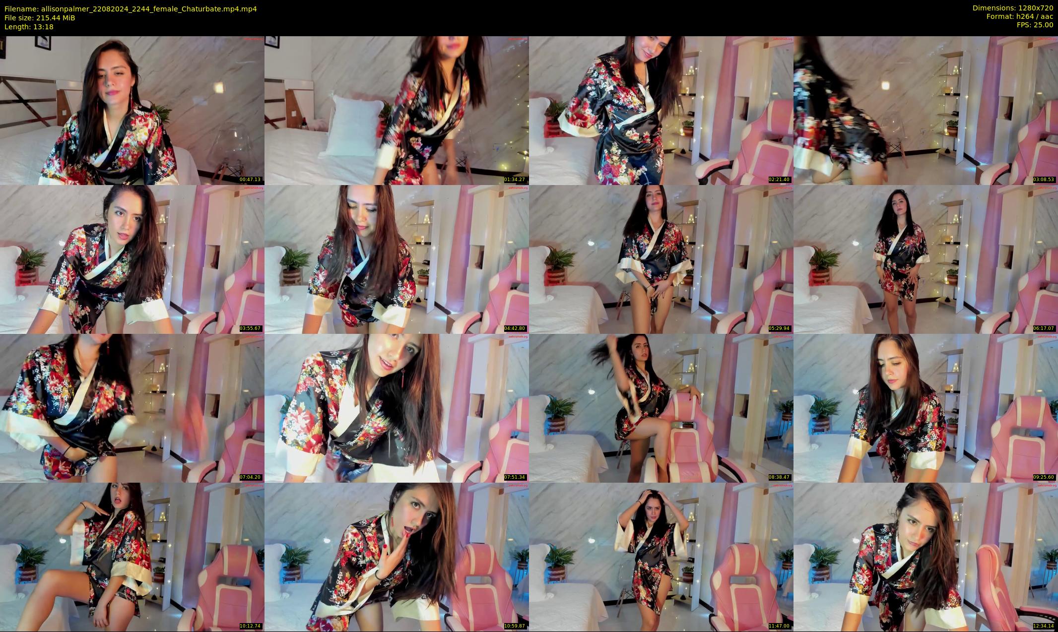 allisonpalmer — 14 minute Chaturbate female cam show recording, 720p, Aug 22, 2024