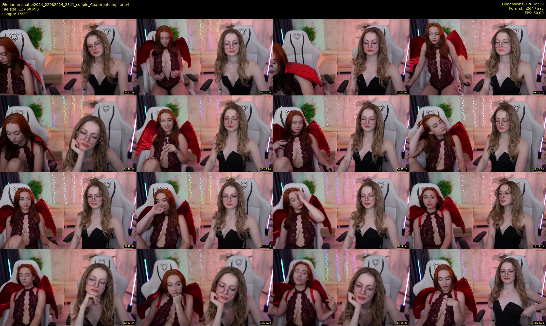 anabel2054 — 17 minute Chaturbate female cam show recording, 720p, Aug 22, 2024