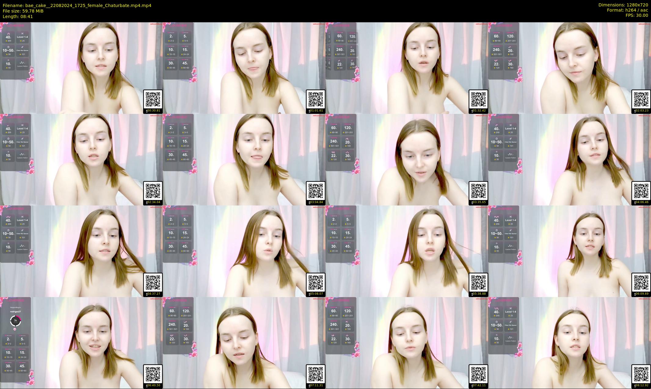 bae_cake_ — 9 minute Chaturbate female cam show recording, 720p, Aug 22, 2024