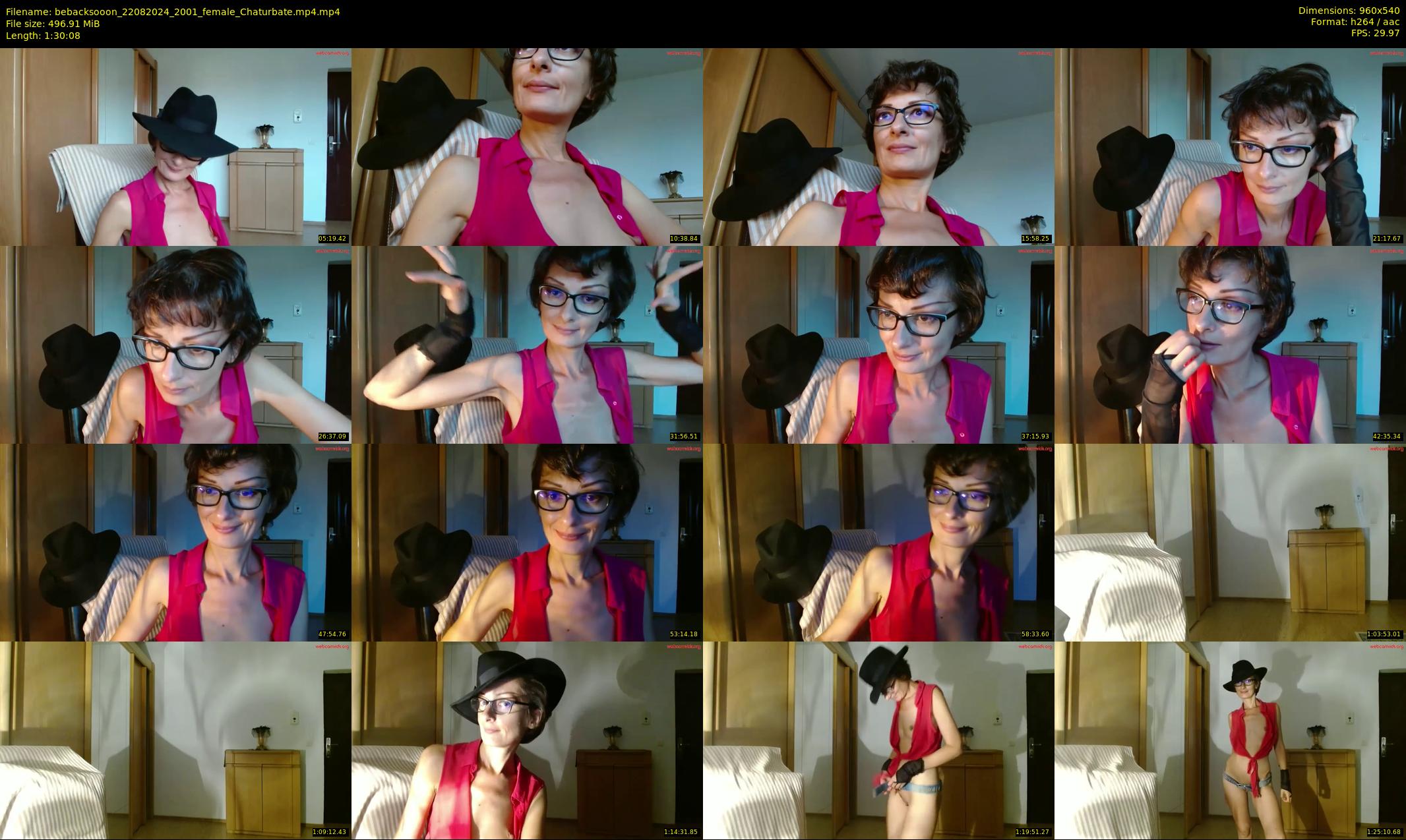 bebacksooon — 91 minute Chaturbate female cam show recording, 480p, Aug 22, 2024