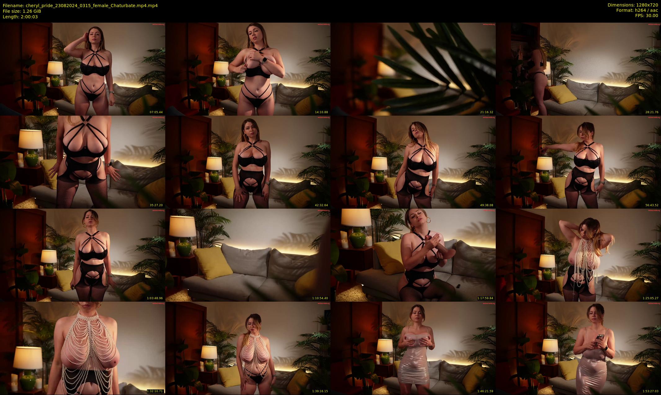 cheryl_pride — 121 minute Chaturbate female cam show recording, 720p, Aug 23, 2024
