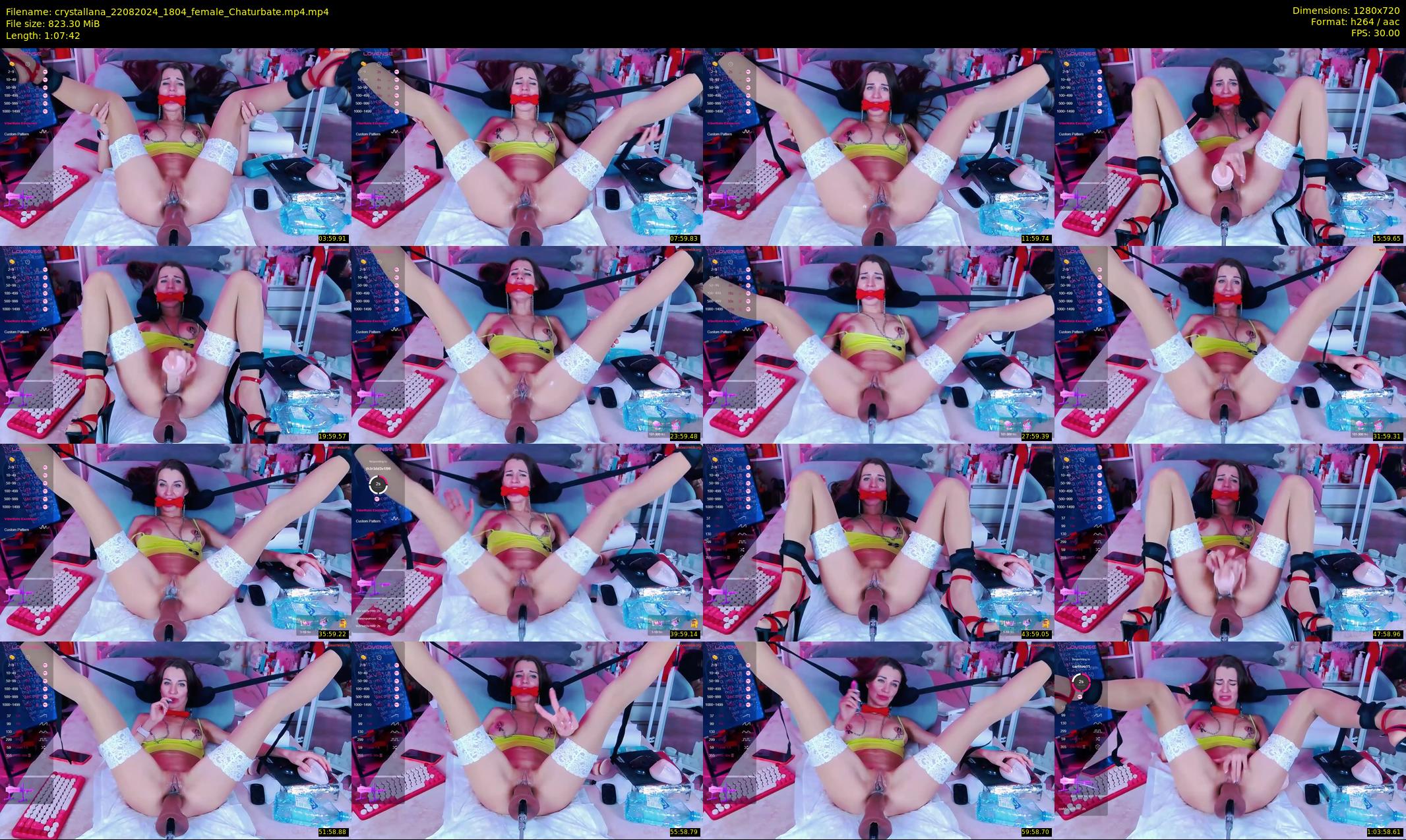 crystallana — 68 minute Chaturbate female cam show recording, 720p, Aug 22, 2024