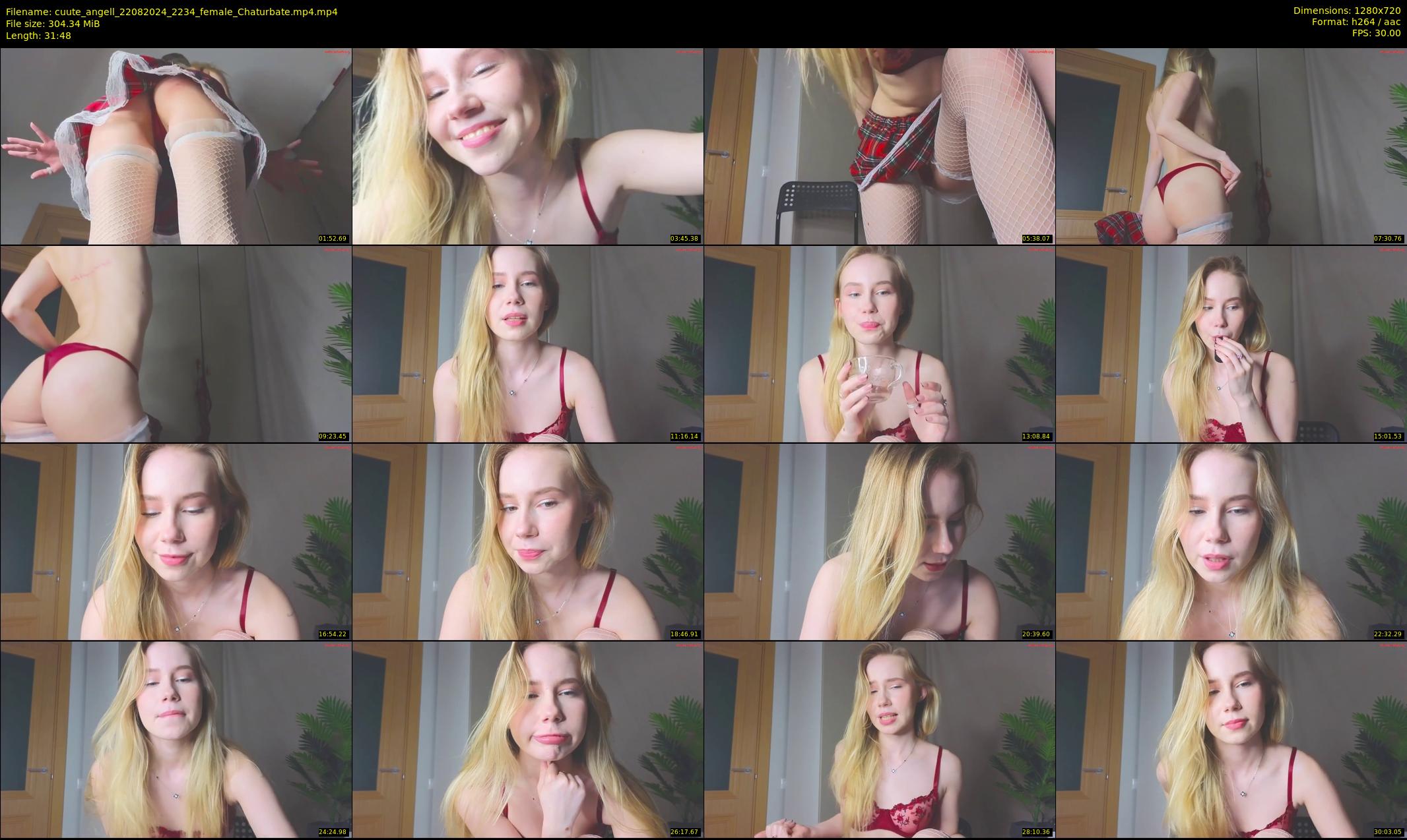 cuute_angell — 32 minute Chaturbate female cam show recording, 720p, Aug 22, 2024