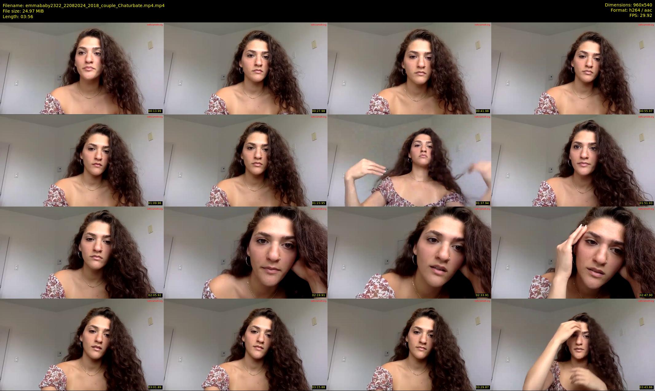 emmababy2322 — 4 minute Chaturbate female cam show recording, 480p, Aug 22, 2024