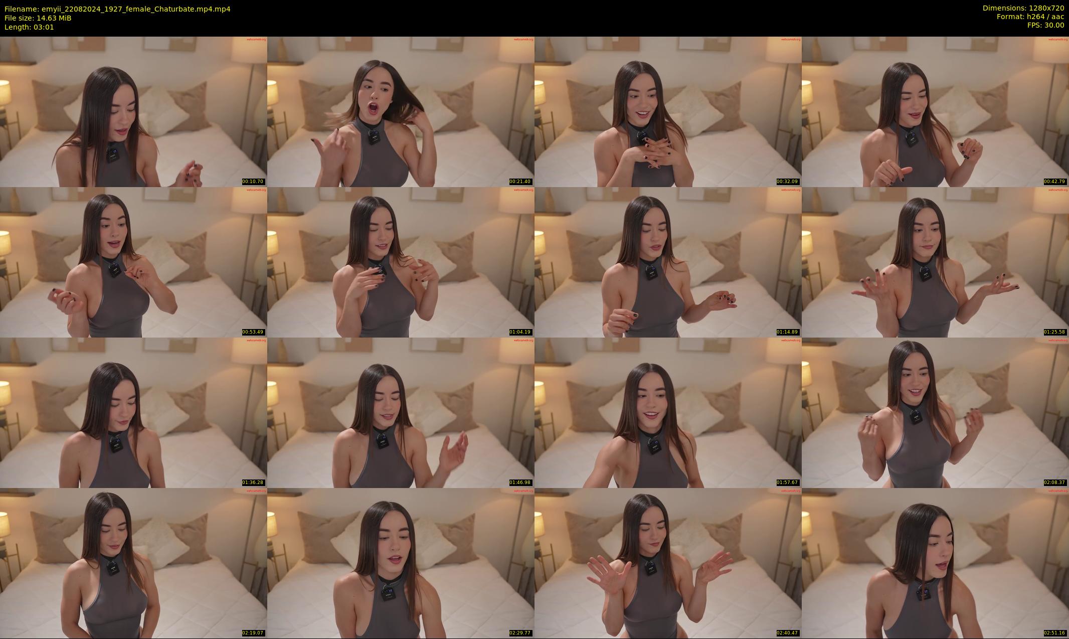 emyii — 4 minute Chaturbate female cam show recording, 720p, Aug 22, 2024