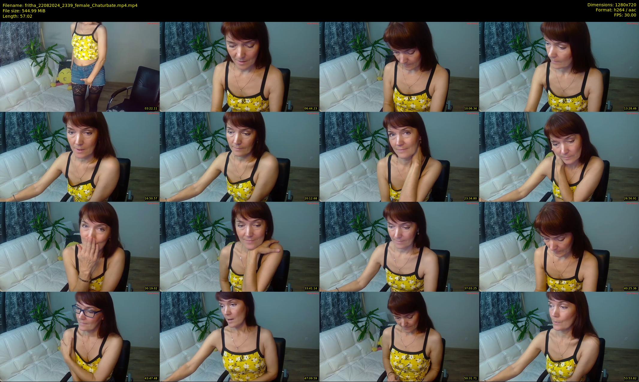 fritha — 58 minute Chaturbate female cam show recording, 720p, Aug 22, 2024