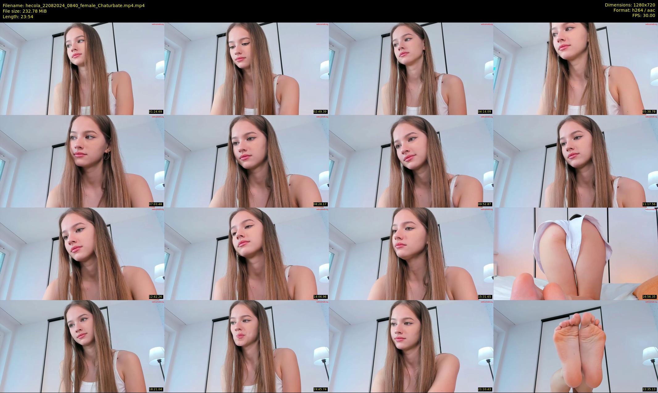 hecola — 24 minute Chaturbate female cam show recording, 720p, Aug 22, 2024