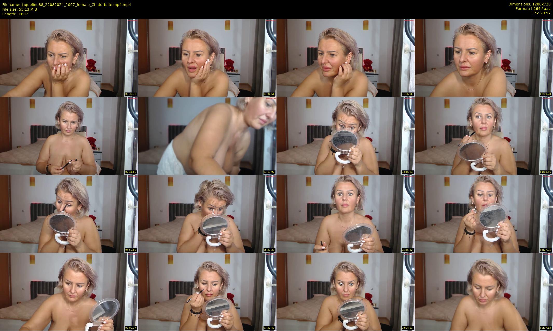 jaqueline88 — 10 minute Chaturbate female cam show recording, 720p, Aug 22, 2024