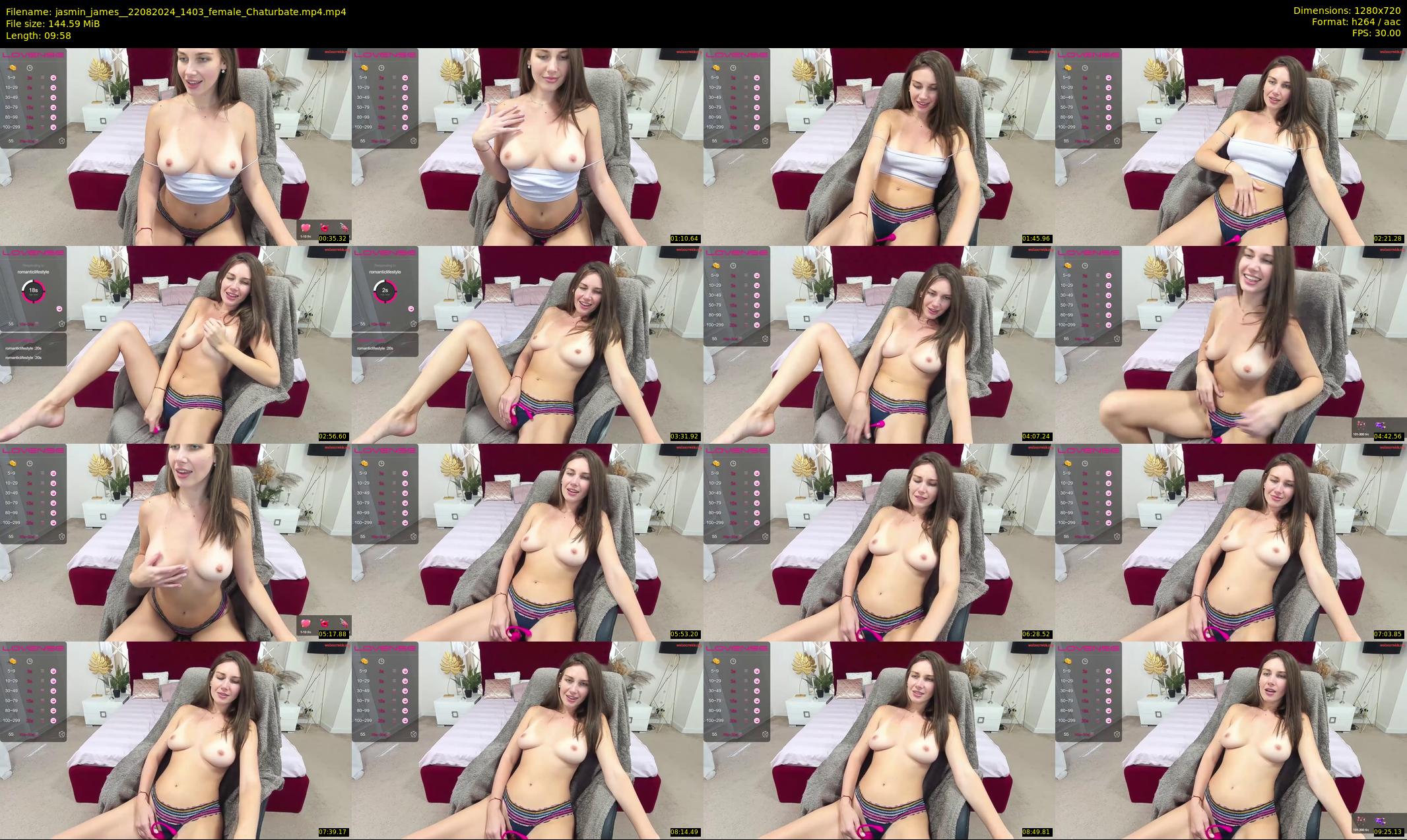 jasmin_james_ — 10 minute Chaturbate female cam show recording, 720p, Aug 22, 2024