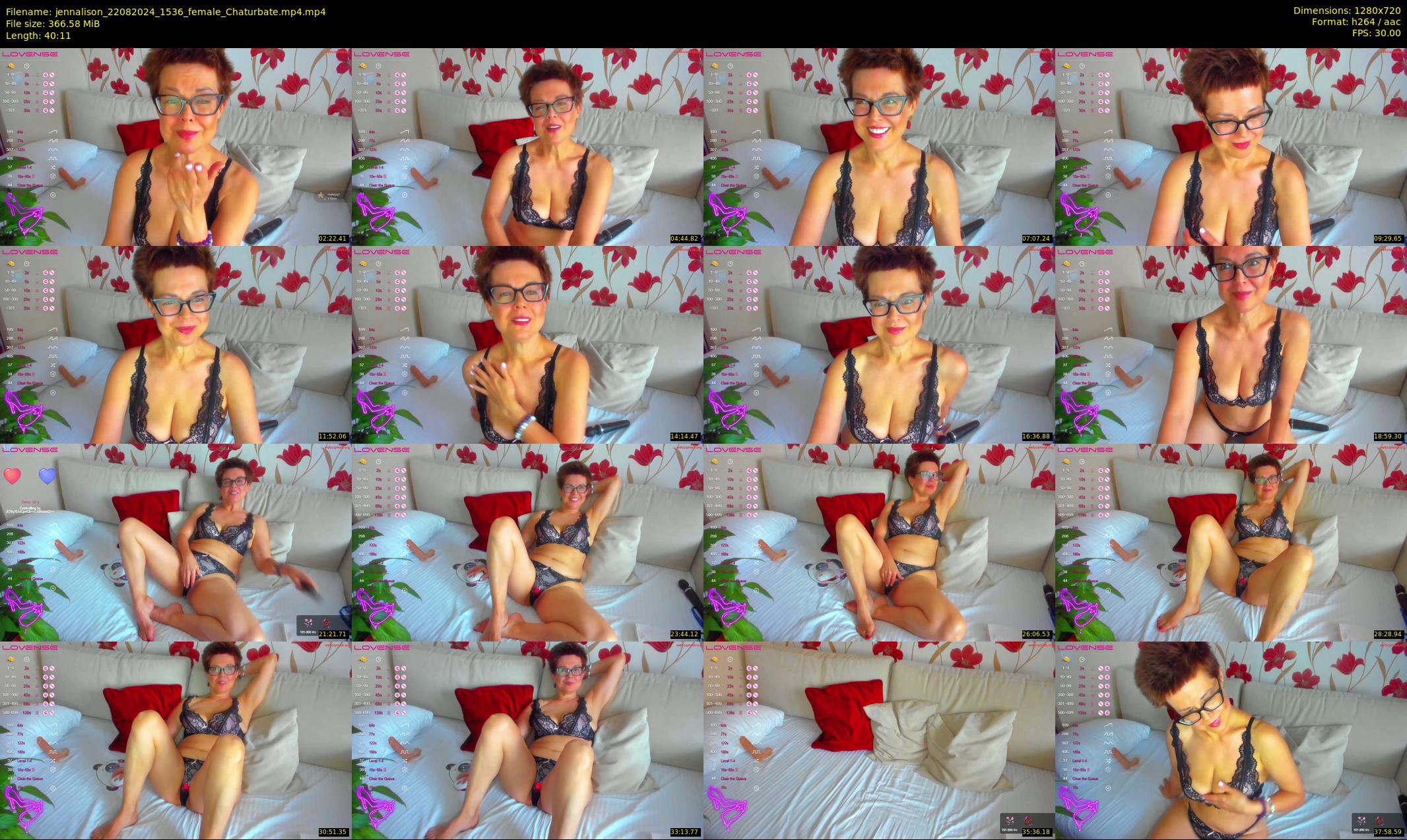 jennalison — 41 minute Chaturbate female cam show recording, 720p, Aug 22, 2024