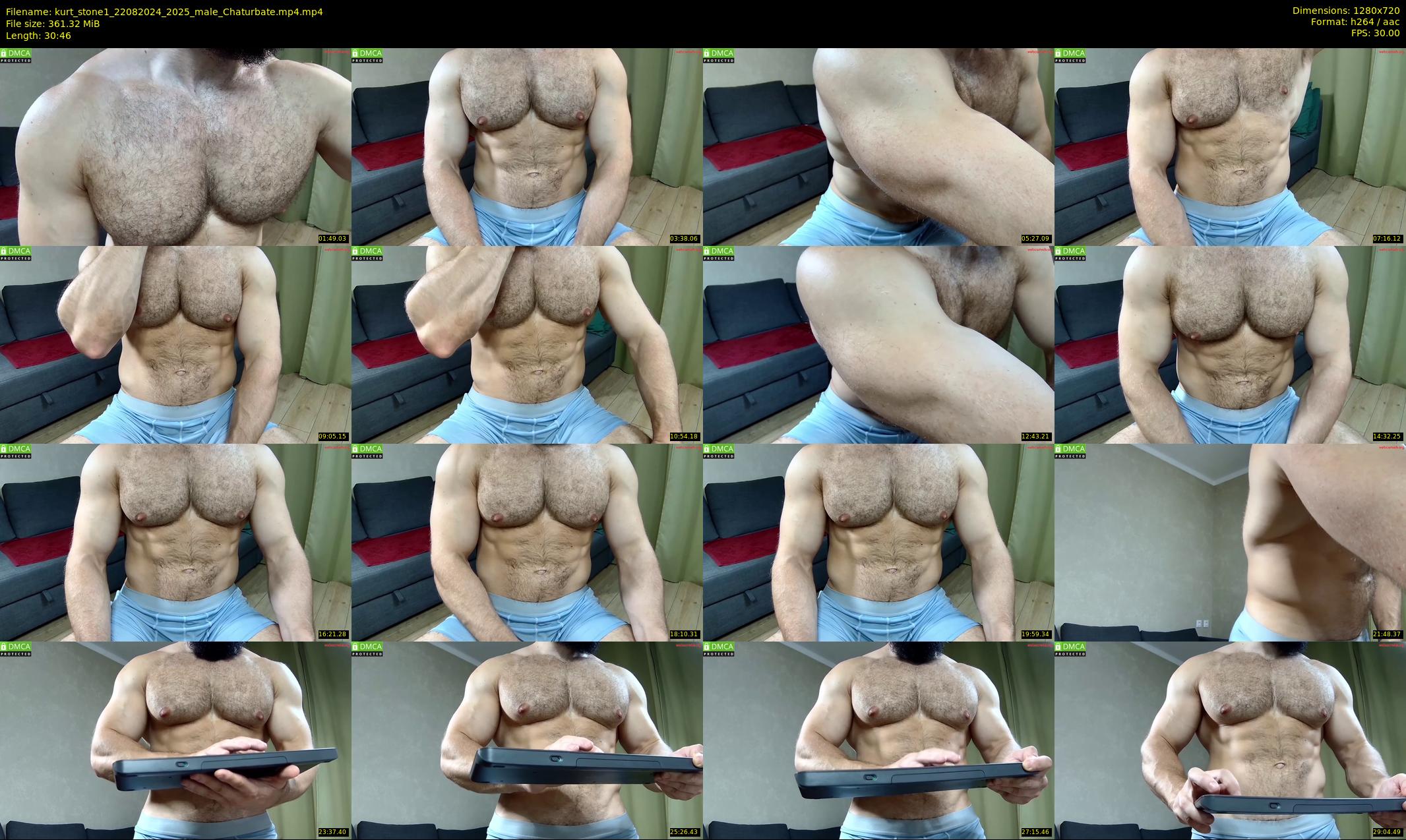 kurt_stone1 — 31 minute Chaturbate male cam show recording, 720p, Aug 22, 2024