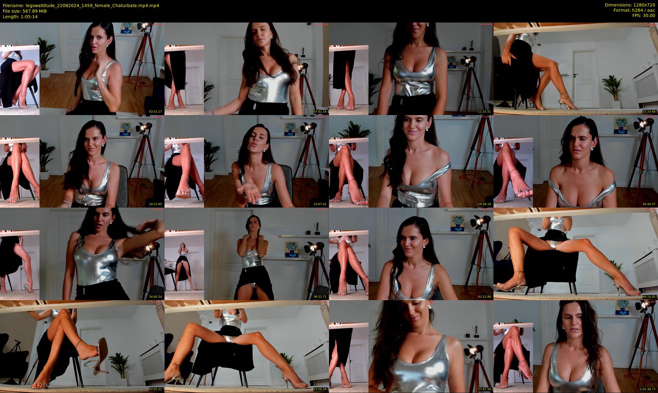 legswattitude — 66 minute Chaturbate female cam show recording, 720p, Aug 22, 2024