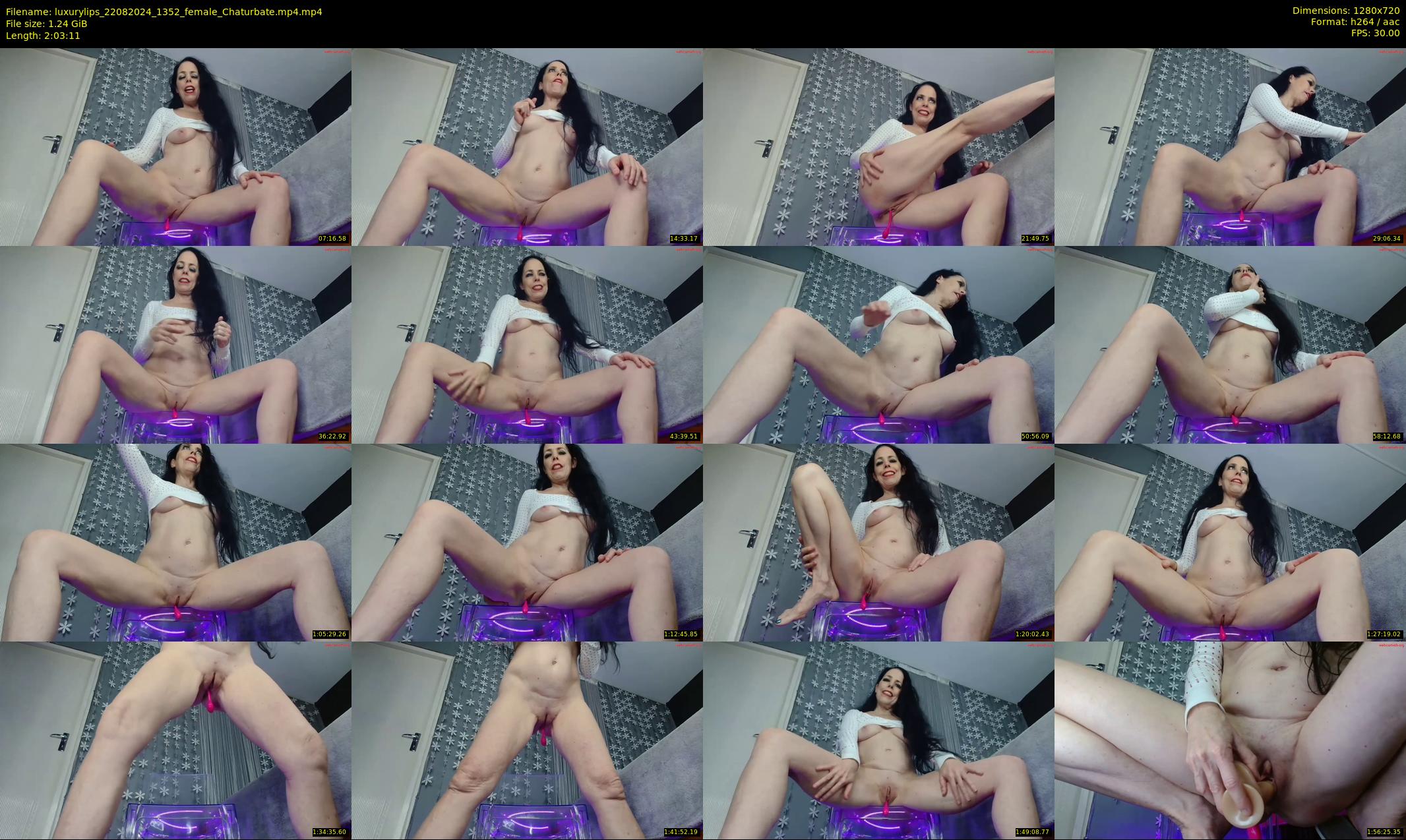 luxurylips — 124 minute Chaturbate female cam show recording, 720p, Aug 22, 2024