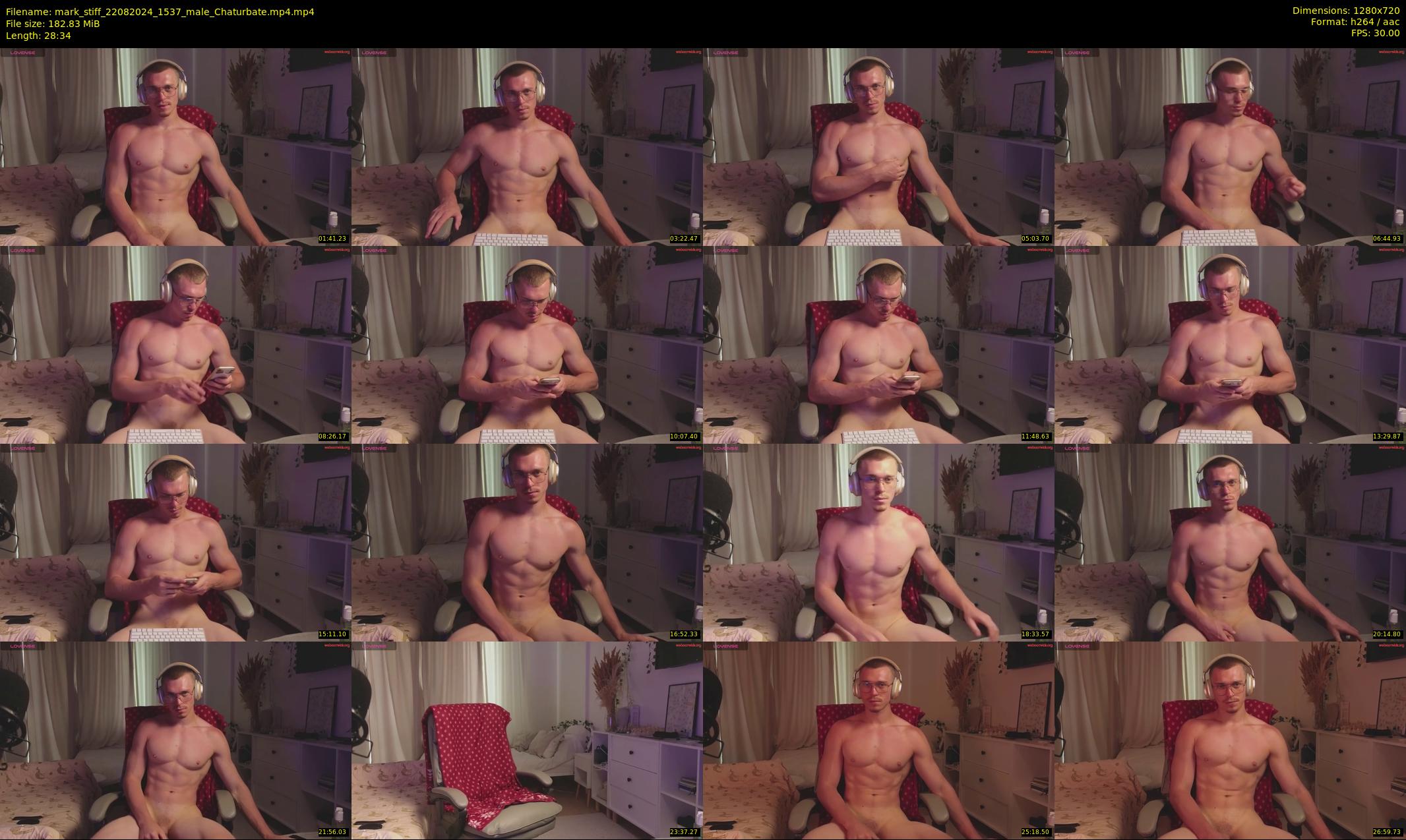 mark_stiff — 29 minute Chaturbate male cam show recording, 720p, Aug 22, 2024