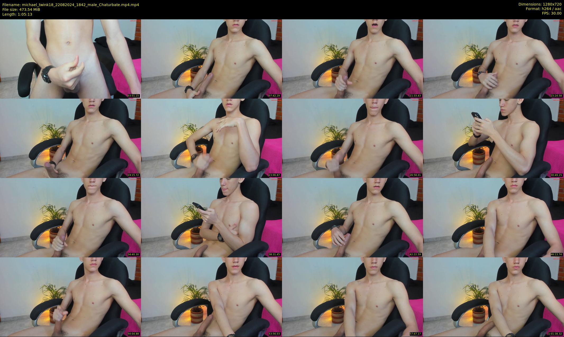 michael_twink18 — 66 minute Chaturbate male cam show recording, 720p, Aug 22, 2024