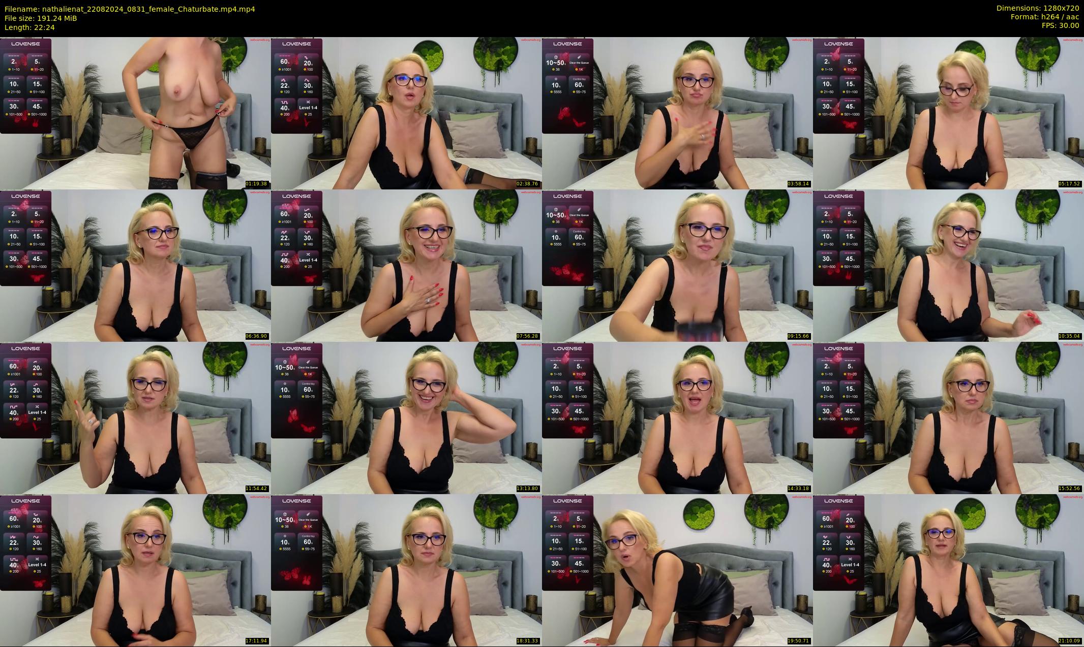 nathalienat — 23 minute Chaturbate female cam show recording, 720p, Aug 22, 2024
