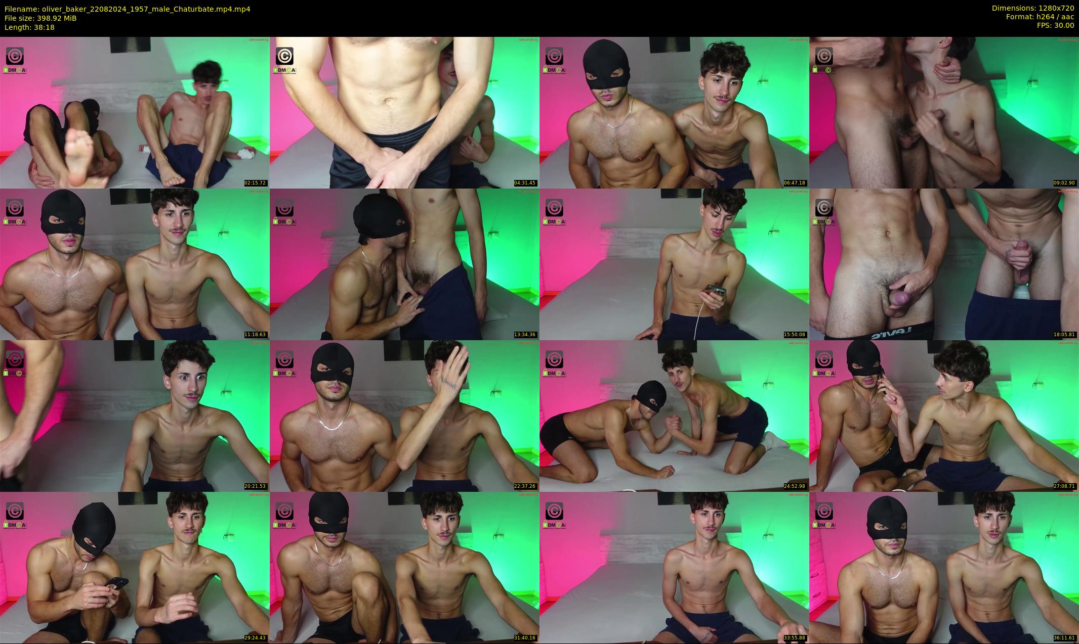 oliver_baker — 39 minute Chaturbate male cam show recording, 720p, Aug 22, 2024