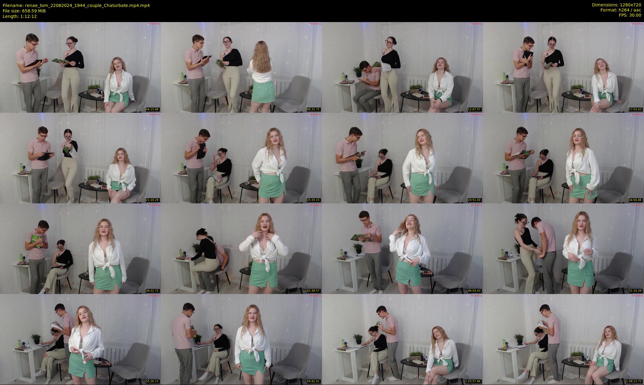 renae_tom — 73 minute Chaturbate couple cam show recording, 720p, Aug 22, 2024