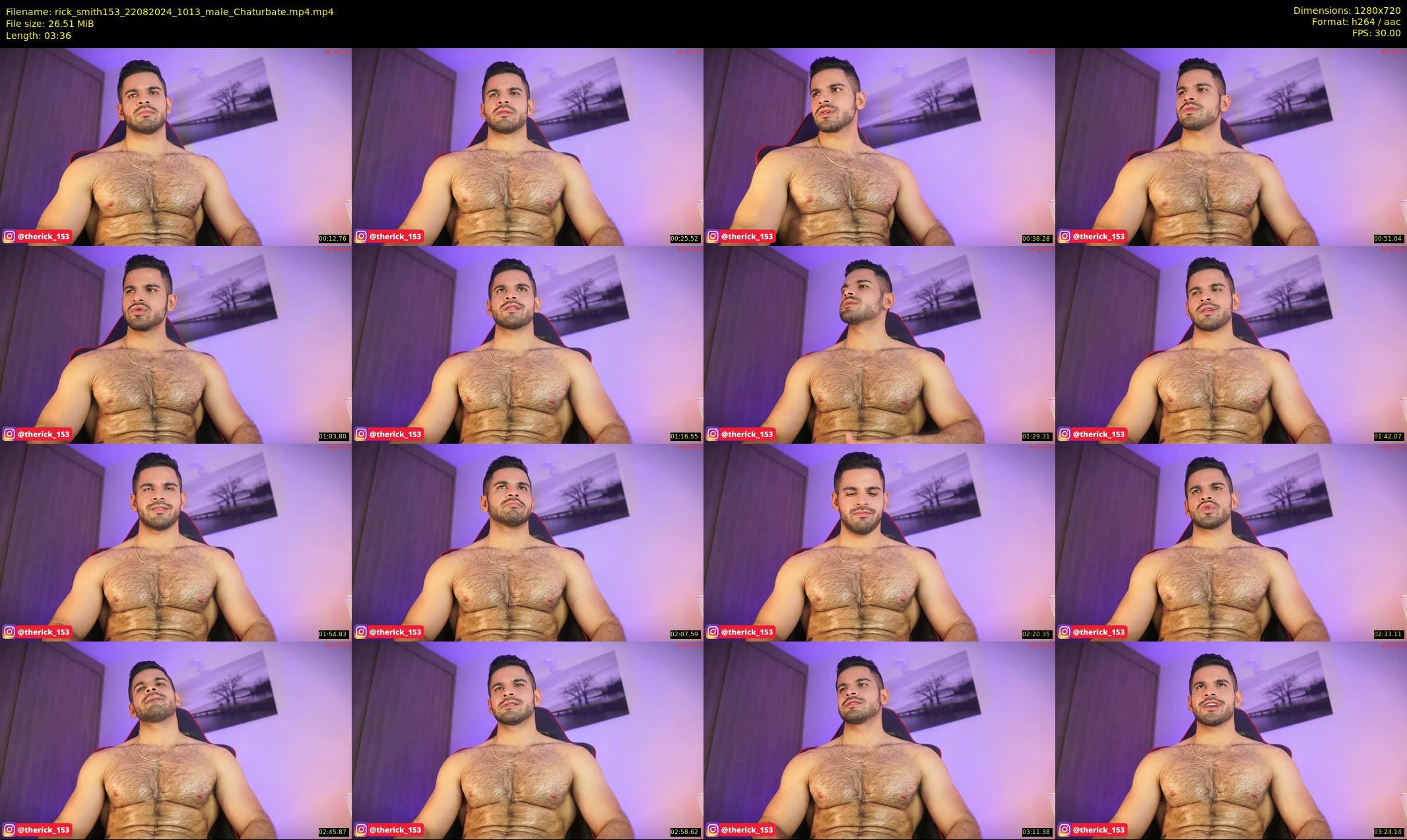 rick_smith153 — 4 minute Chaturbate male cam show recording, 720p, Aug 22, 2024