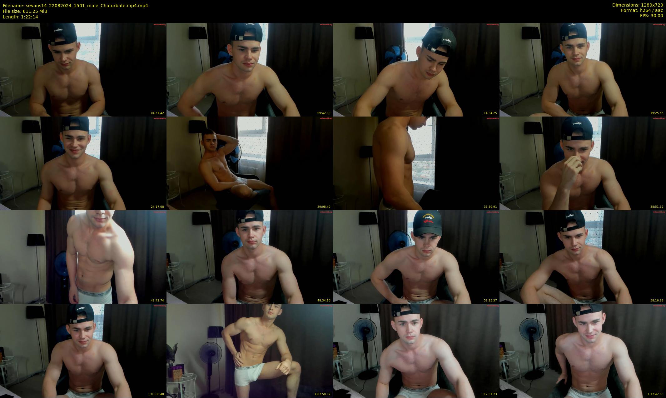 sevans14 — 83 minute Chaturbate male cam show recording, 720p, Aug 22, 2024