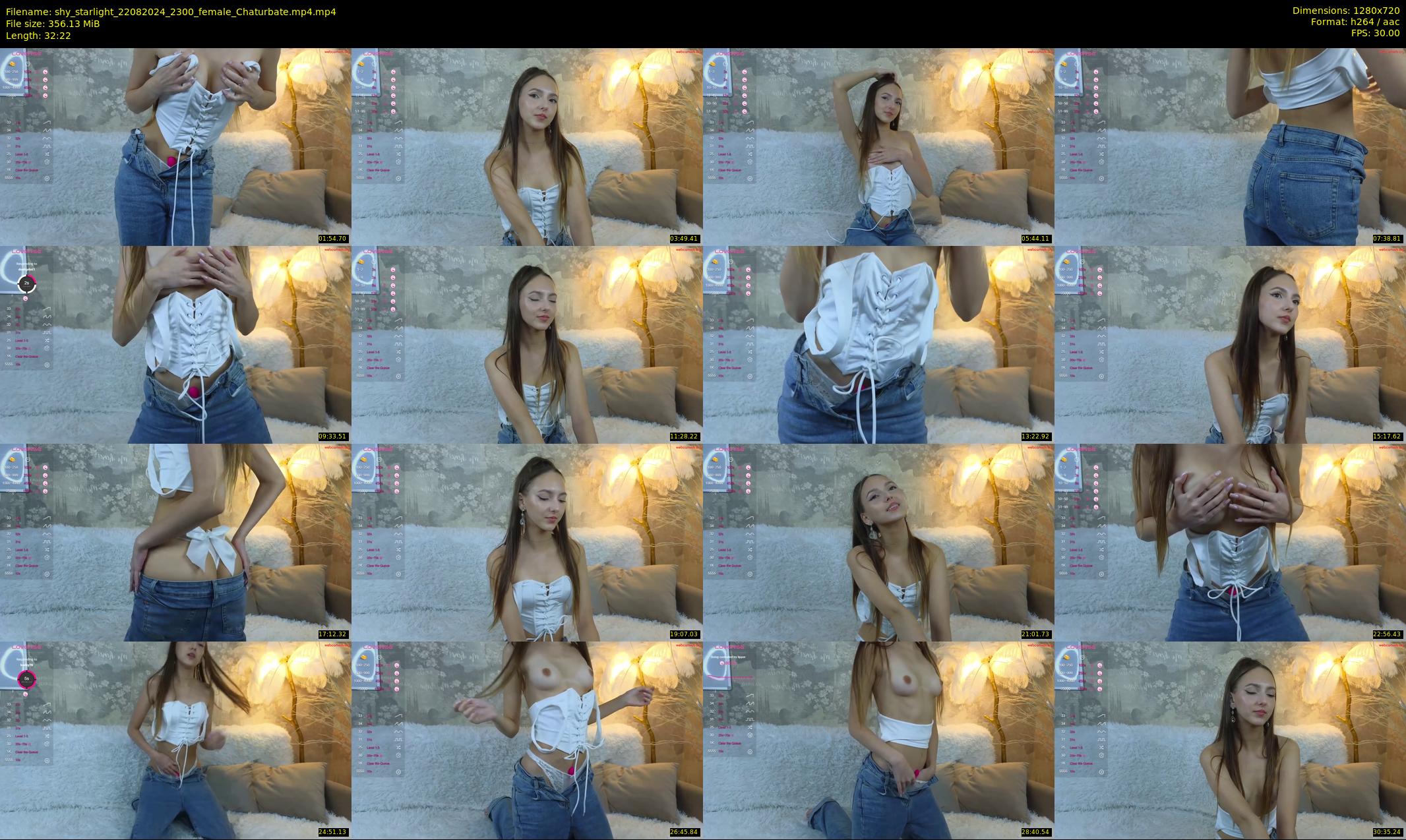 shy_starlight — 33 minute Chaturbate female cam show recording, 720p, Aug 22, 2024