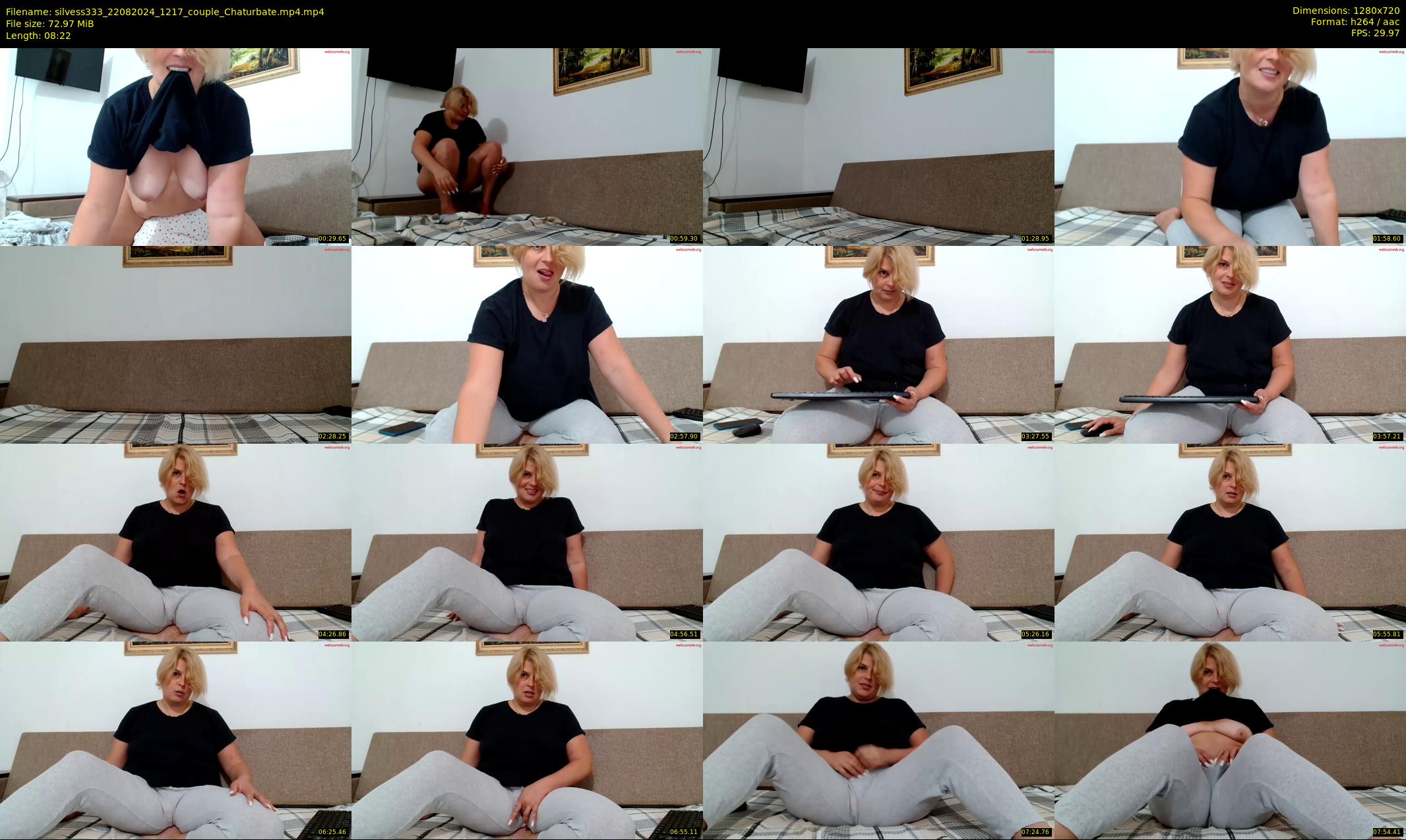 silvess333 — 9 minute Chaturbate female cam show recording, 720p, Aug 22, 2024