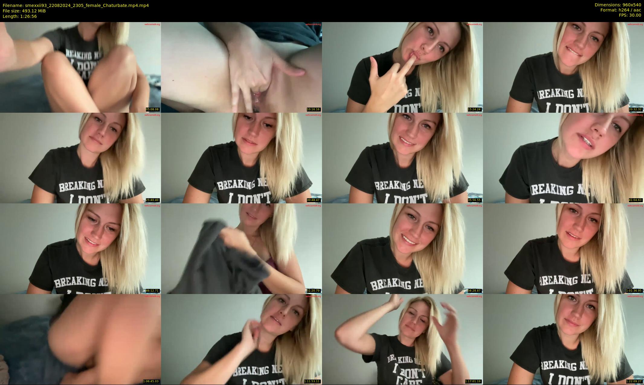 smexxii93 — 87 minute Chaturbate female cam show recording, 480p, Aug 22, 2024
