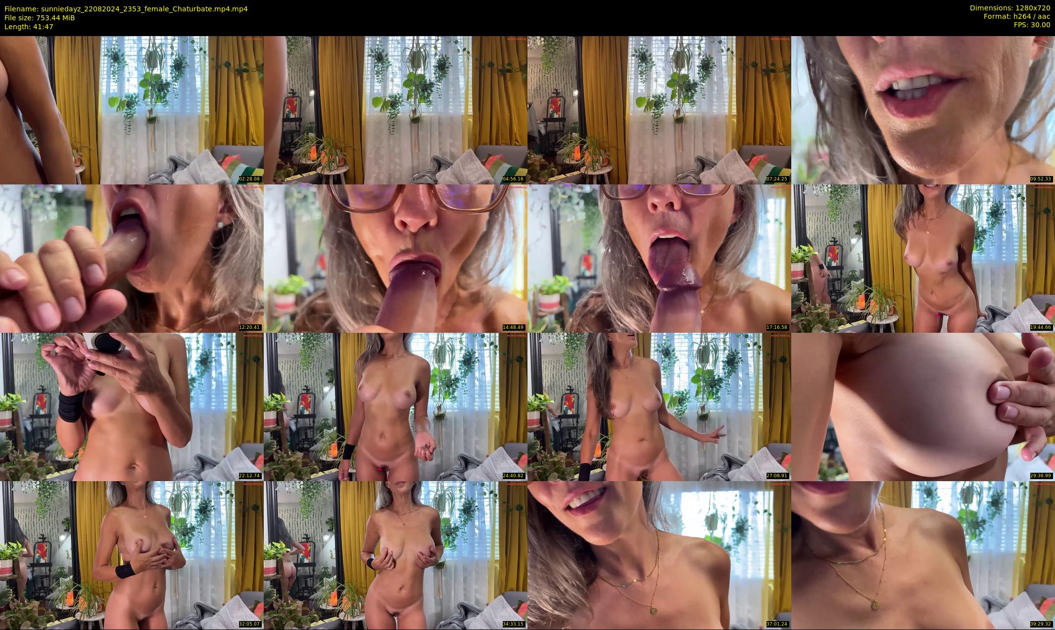 sunniedayz — 42 minute Chaturbate female cam show recording, 720p, Aug 22, 2024
