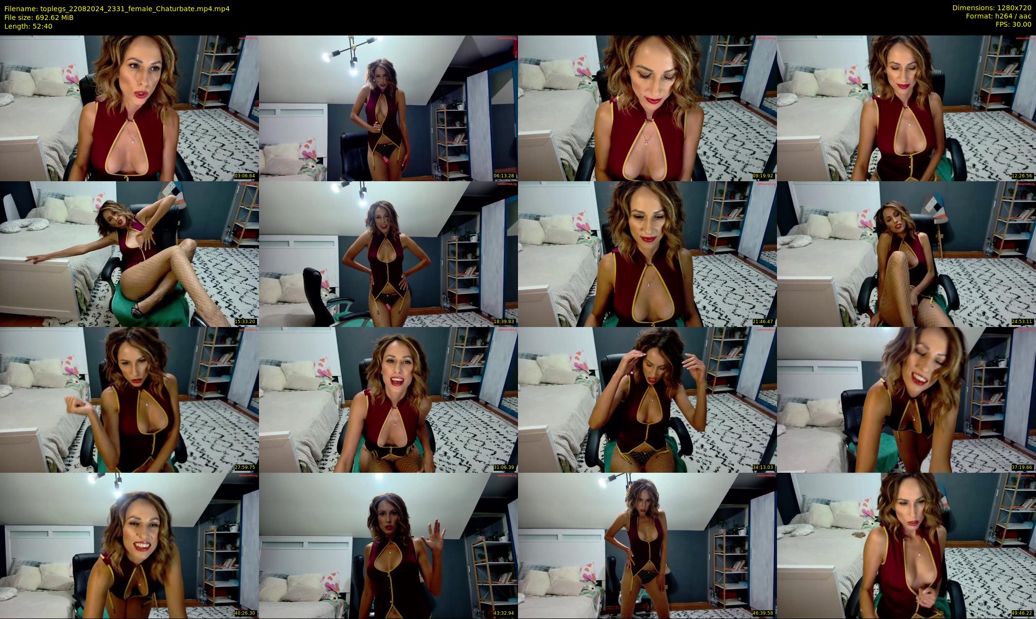 toplegs — 53 minute Chaturbate female cam show recording, 720p, Aug 22, 2024